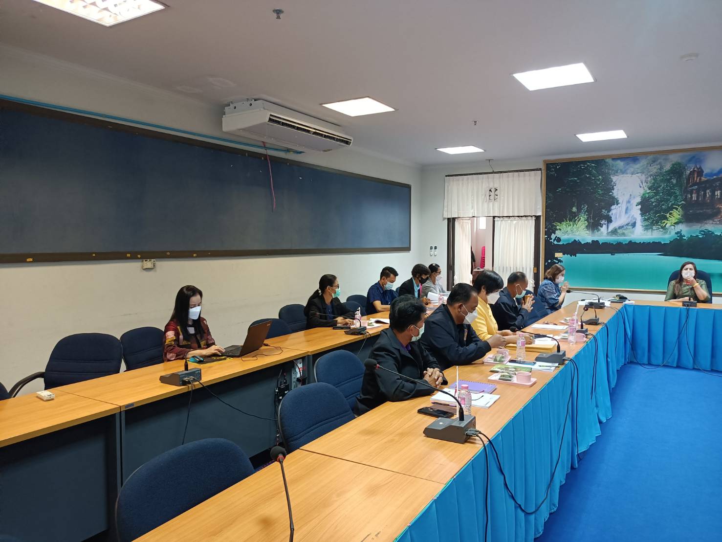 พช.กำแพงเพชร จัดกิจกรรมประชุมเชิงปฏิบัติการเพิ่มศักยภาพงานทุนชุมชนเสริมสร้างธรรมภิบาลและการเข้าถึงแหล่งเงินทุน