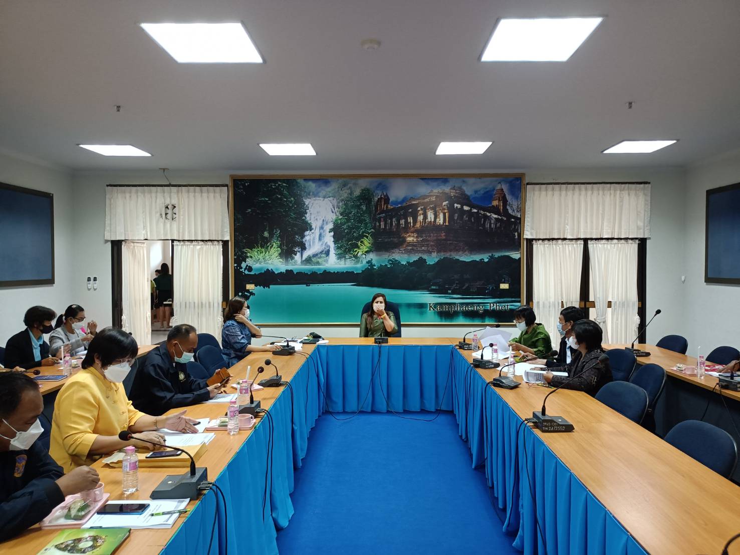 พช.กำแพงเพชร จัดกิจกรรมประชุมเชิงปฏิบัติการเพิ่มศักยภาพงานทุนชุมชนเสริมสร้างธรรมภิบาลและการเข้าถึงแหล่งเงินทุน
