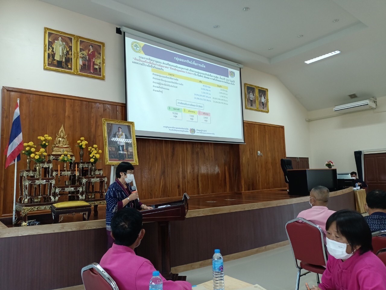 พช.กำแพงเพชร ร่วมประชุมเชิงปฏิบัติการงานทุนชุมชนเสริมสร้างธรรมาภิบาลและการเข้าถึงแหล่งทุน