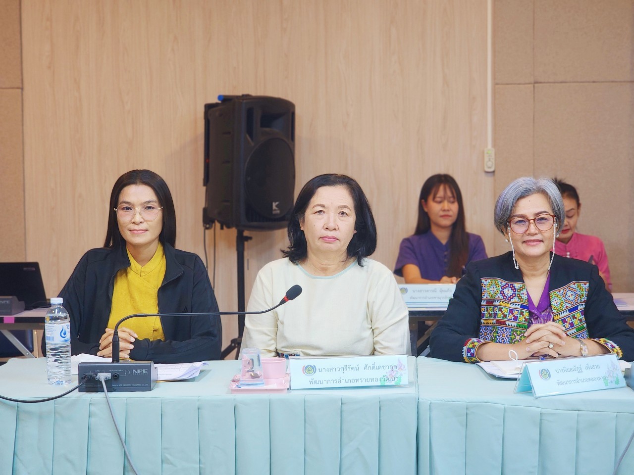 พช.กำแพงเพชร ดำเนินการประชุมชี้แจงแนวทางการดำเนินงานการจัดเก็บข้อมูลความจำเป็นพื้นฐาน (จปฐ.) และข้อมูลพื้นฐานระดับหมู่บ้าน (กชช. 2ค) ปี 2568