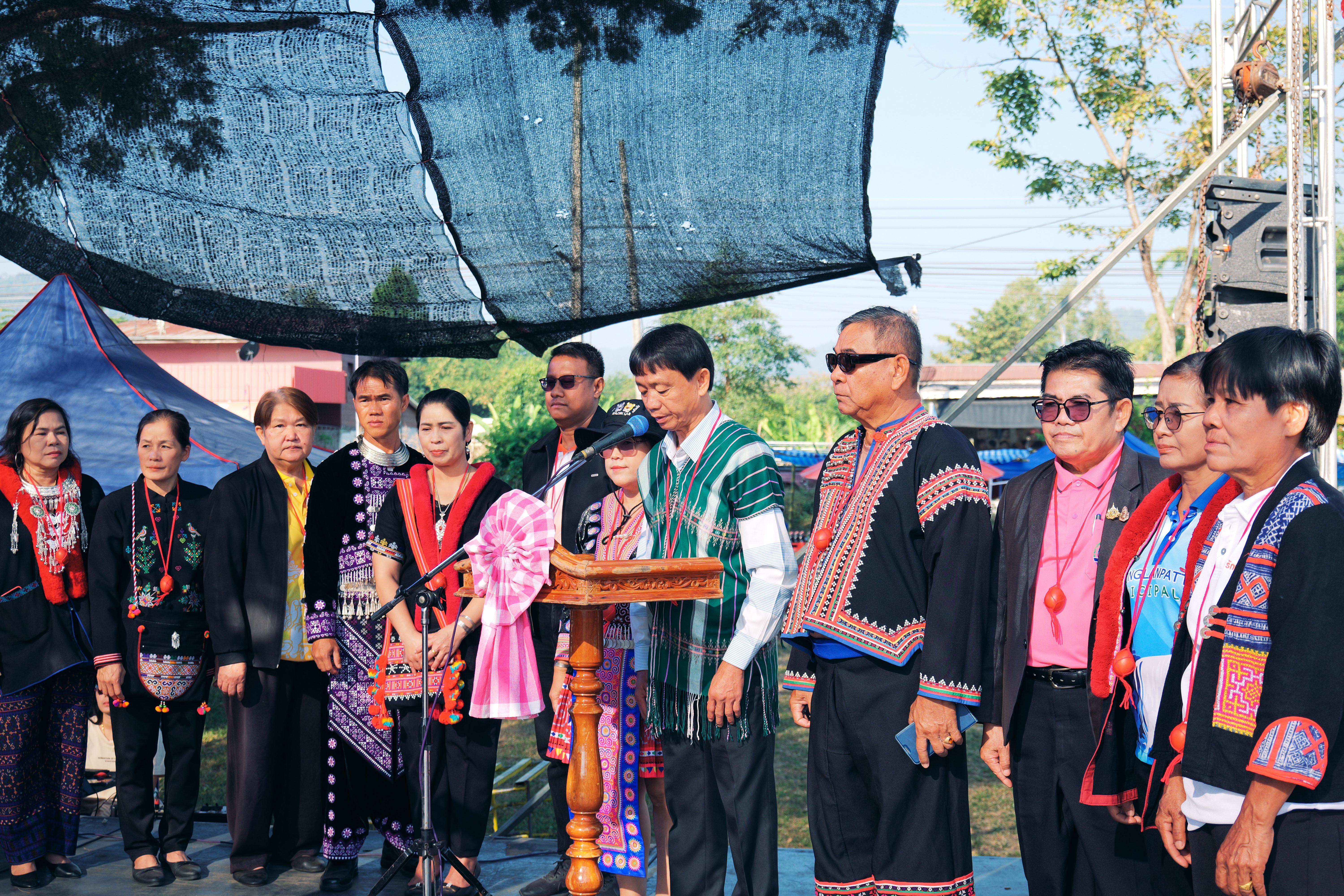 พช.กำแพงเพชร ร่วมกิจกรรมมหกรรมชาติพันธ์ตำบลคลองลานพัฒนา ประจำปีงบประมาณ พ.ศ. 2568
