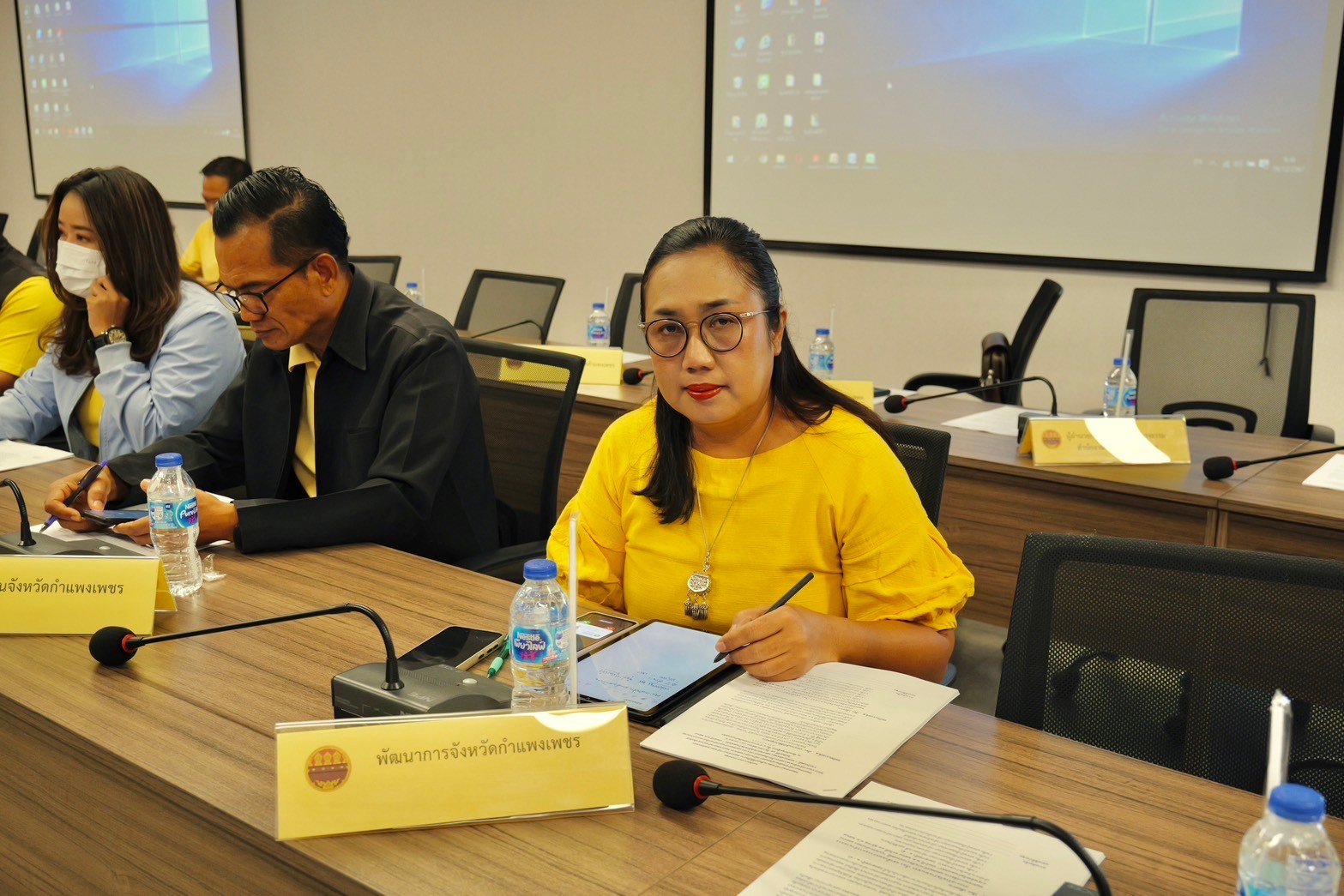 พช.กำแพงเพชร ร่วมการประชุมเตรียมการจัดงานประเพณี ” นบพระ-เล่นเพลง และงานกาชาดจังหวัดกำแพงเพชร ” ประจำปี พ.ศ. 2568