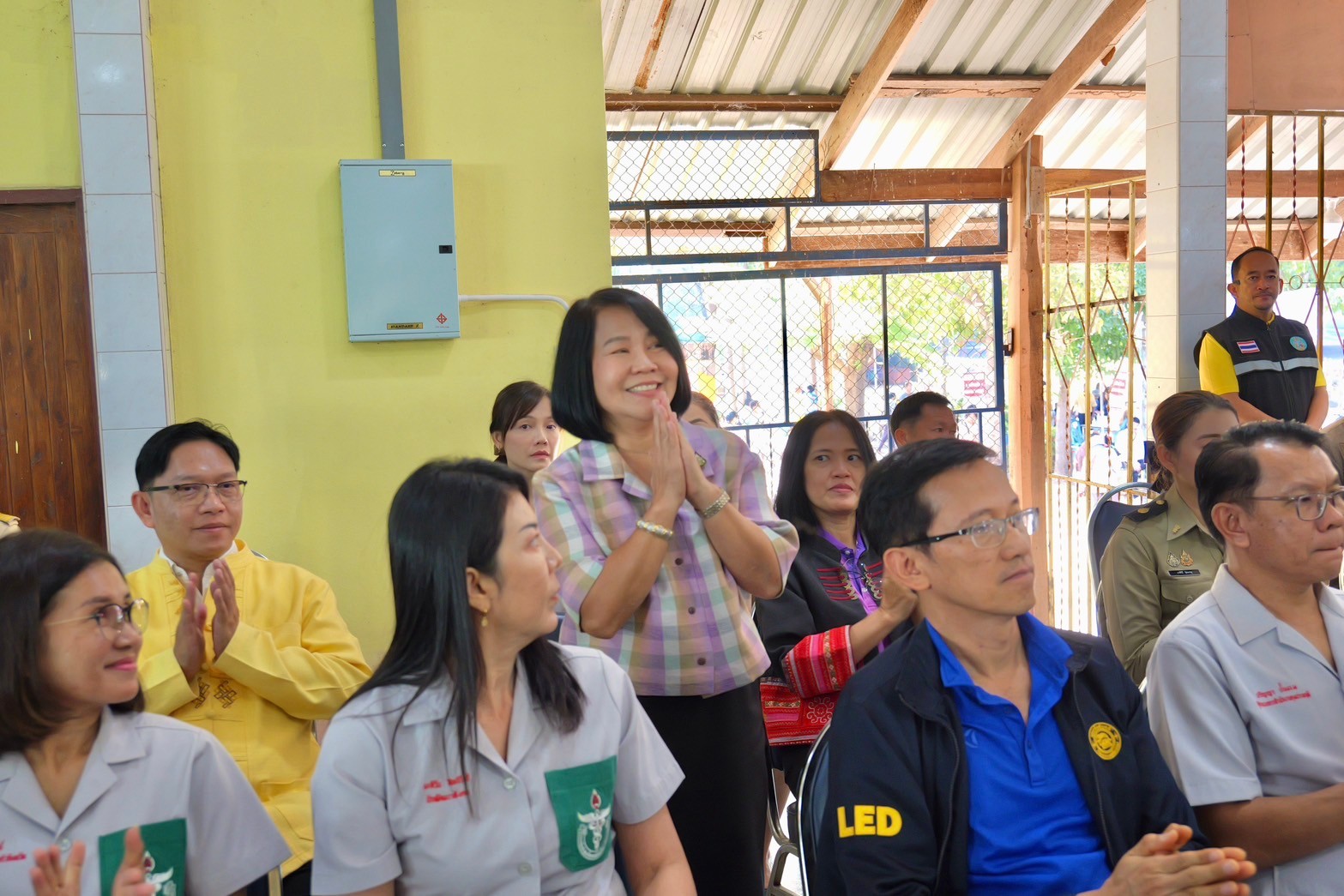 พช.กำแพงเพชร ร่วมออกหน่วยบำบัดทุก บำรุงสุข สร้างรอยยิ้มให้ประชาชน ที่อำเภอคลองขลุง
