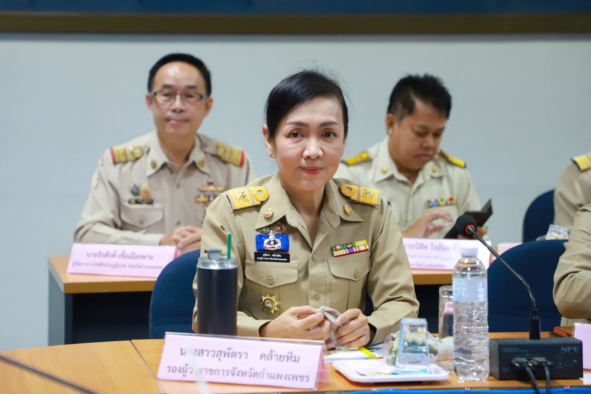 พช.กำแพงเพชร ร่วมการประชุมหัวหน้าส่วนราชการ นายอำเภอ ข้าราชการและรัฐวิสาหกิจ ในสังกัดกระทรวงมหาดไทย ประจำเดือน ธันวาคม 2567