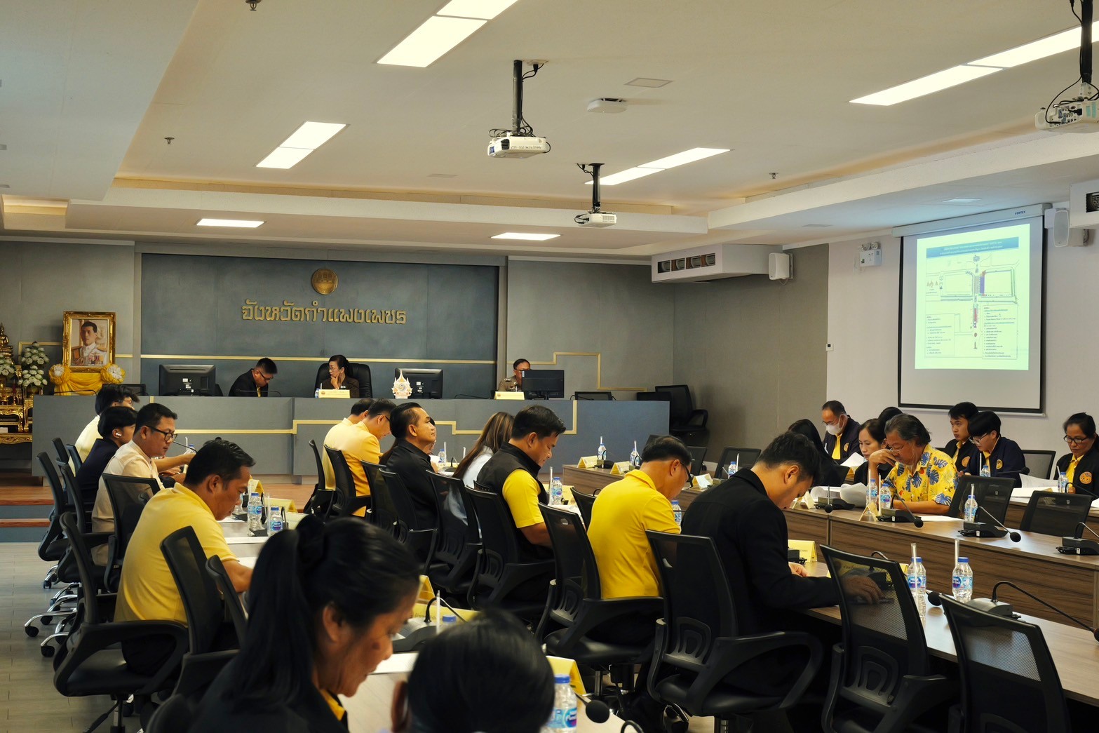 พช.กำแพงเพชร ร่วมการประชุมเตรียมการจัดงานประเพณี ” นบพระ-เล่นเพลง และงานกาชาดจังหวัดกำแพงเพชร ” ประจำปี พ.ศ. 2568