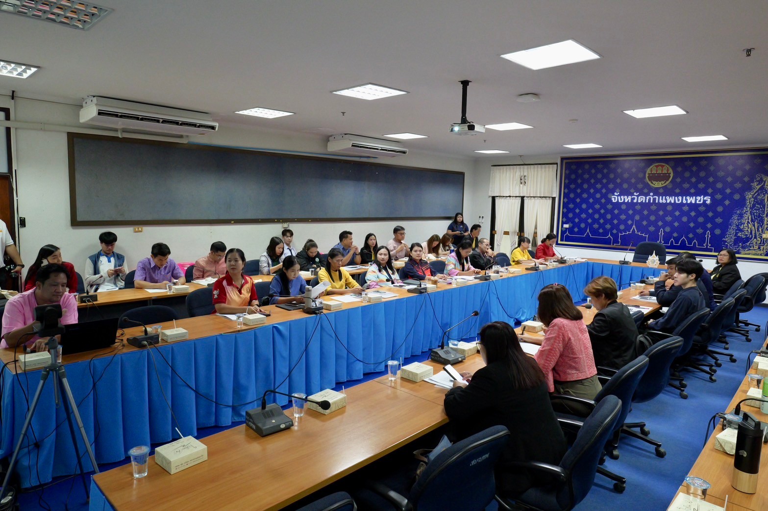 พช.กำแพงเพชร ร่วมการประชุมเชิงปฏิบัติการเพื่อสนับสนุนการดำเนินการพัฒนาคุณภาพบริหารจัดการภาครัฐ 2568 (รายหมวด) และการดำเนินงานการประเมินสถานะของหน่วยงานในการบริหารจัดการภาครัฐ 4.0