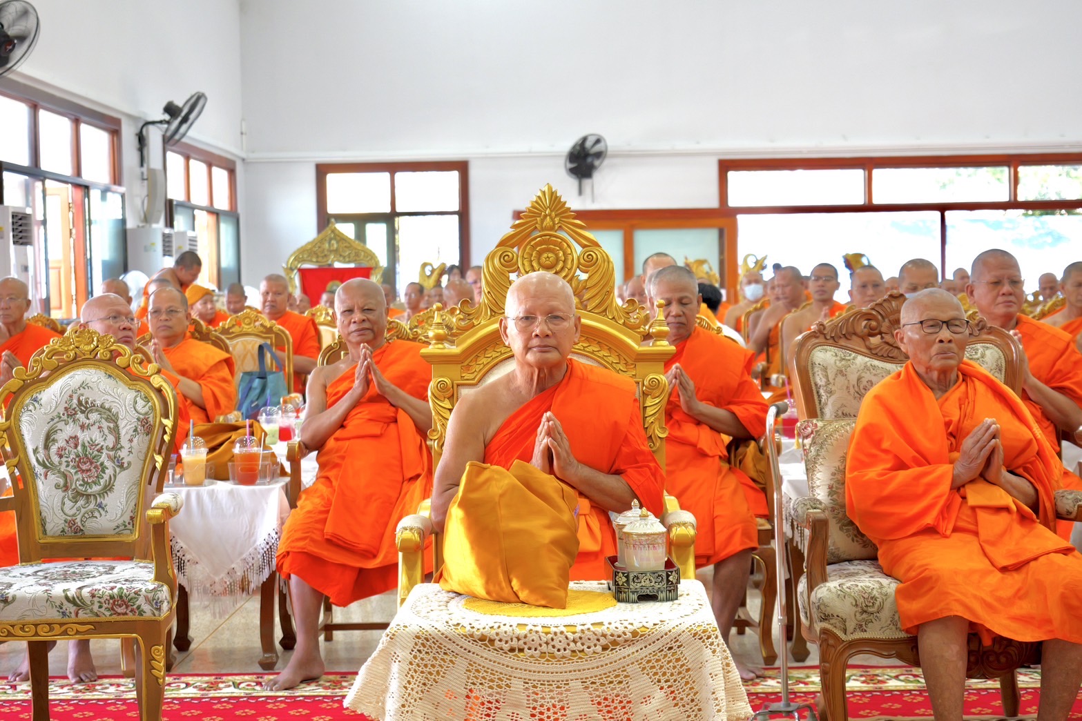 พช.กำแพงเพชร ร่วมพิธีทำบุญสตมวาร(100วัน) พระเทพวชิรเมธี ผ.ศ.ดร. อดีตเจ้าคณะจังหวัดกำแพงเพชร