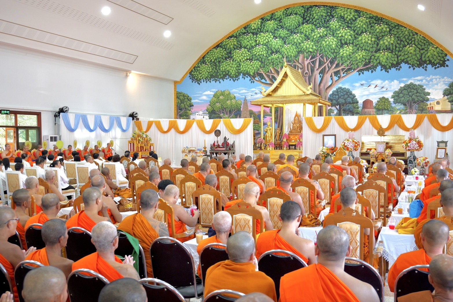 พช.กำแพงเพชร ร่วมพิธีทำบุญสตมวาร(100วัน) พระเทพวชิรเมธี ผ.ศ.ดร. อดีตเจ้าคณะจังหวัดกำแพงเพชร
