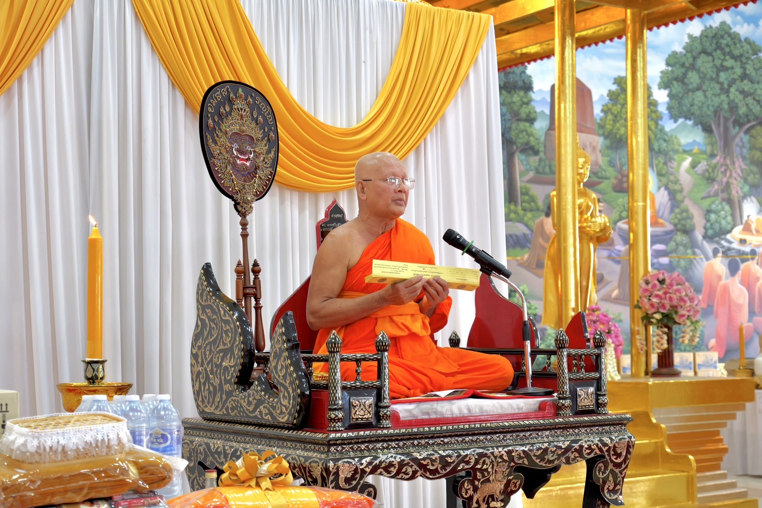 พช.กำแพงเพชร ร่วมพิธีทำบุญสตมวาร(100วัน) พระเทพวชิรเมธี ผ.ศ.ดร. อดีตเจ้าคณะจังหวัดกำแพงเพชร