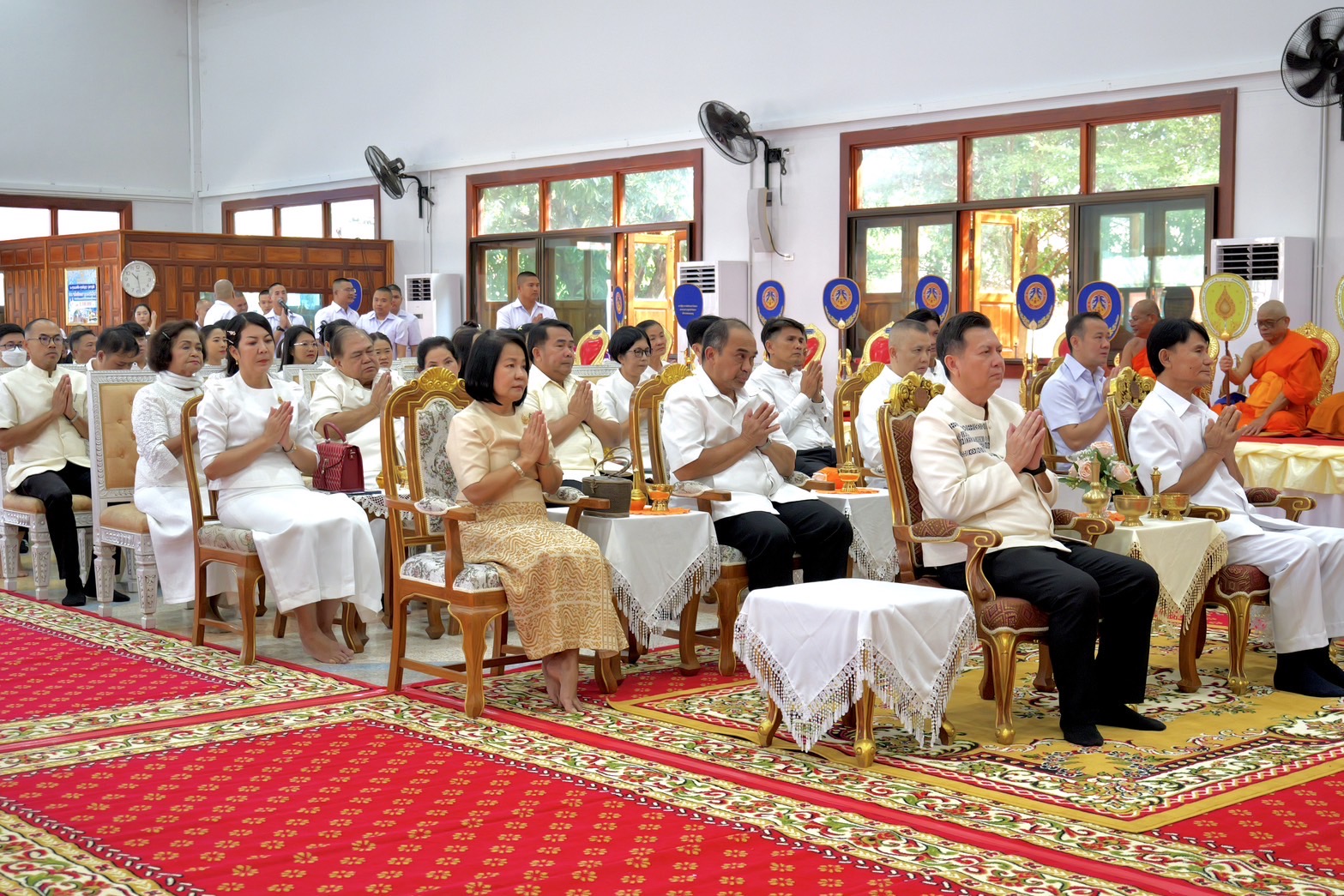 พช.กำแพงเพชร ร่วมพิธีทำบุญสตมวาร(100วัน) พระเทพวชิรเมธี ผ.ศ.ดร. อดีตเจ้าคณะจังหวัดกำแพงเพชร