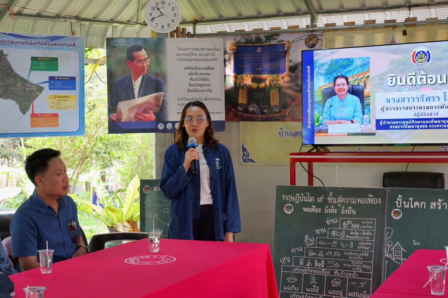 พช.กำแพงเพชร ลงพื้นที่รับตรวจราชการ ของนางสาววริศรา โสภาค ผู้ตรวจราชการกรมการพัฒนาชุมชน ในพื้นที่อำเภอบึงสามัคคี