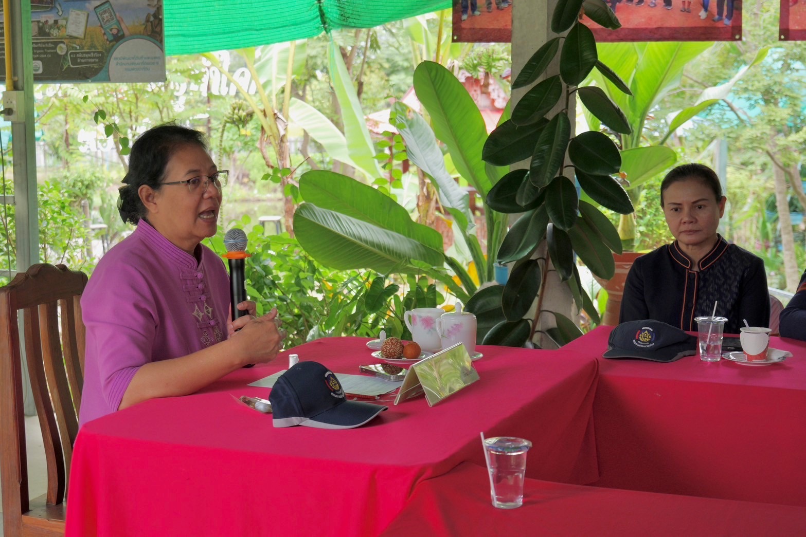 พช.กำแพงเพชร ลงพื้นที่รับตรวจราชการ ของนางสาววริศรา โสภาค ผู้ตรวจราชการกรมการพัฒนาชุมชน ในพื้นที่อำเภอบึงสามัคคี