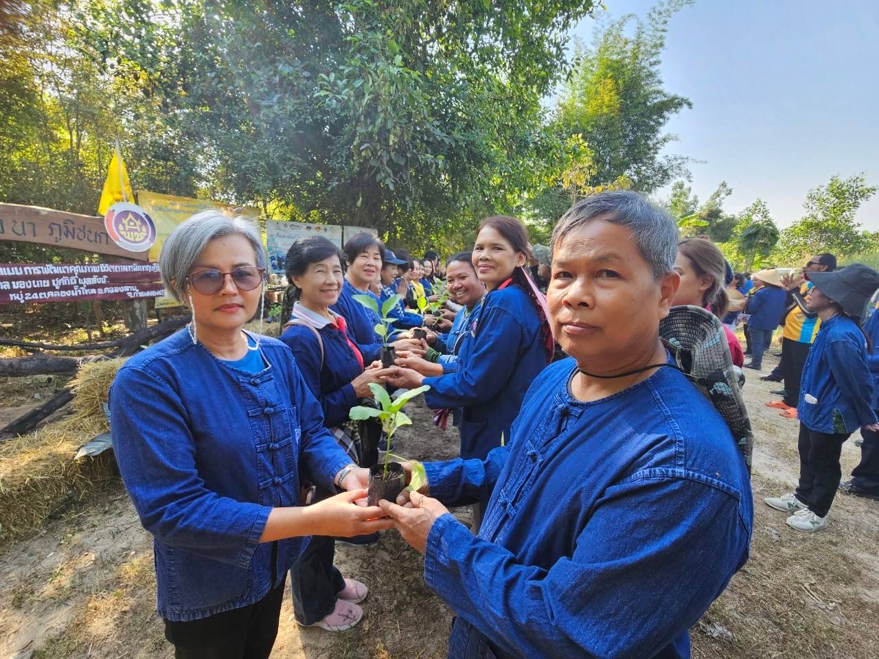 🌾🌻พช.กำแพงเพชร จัดกิจกรรมเอามื้อสามัคคี ทำความดี ถวายเป็นพระราชกุศล และจัดกิจกรรมวันดินโลก 2567