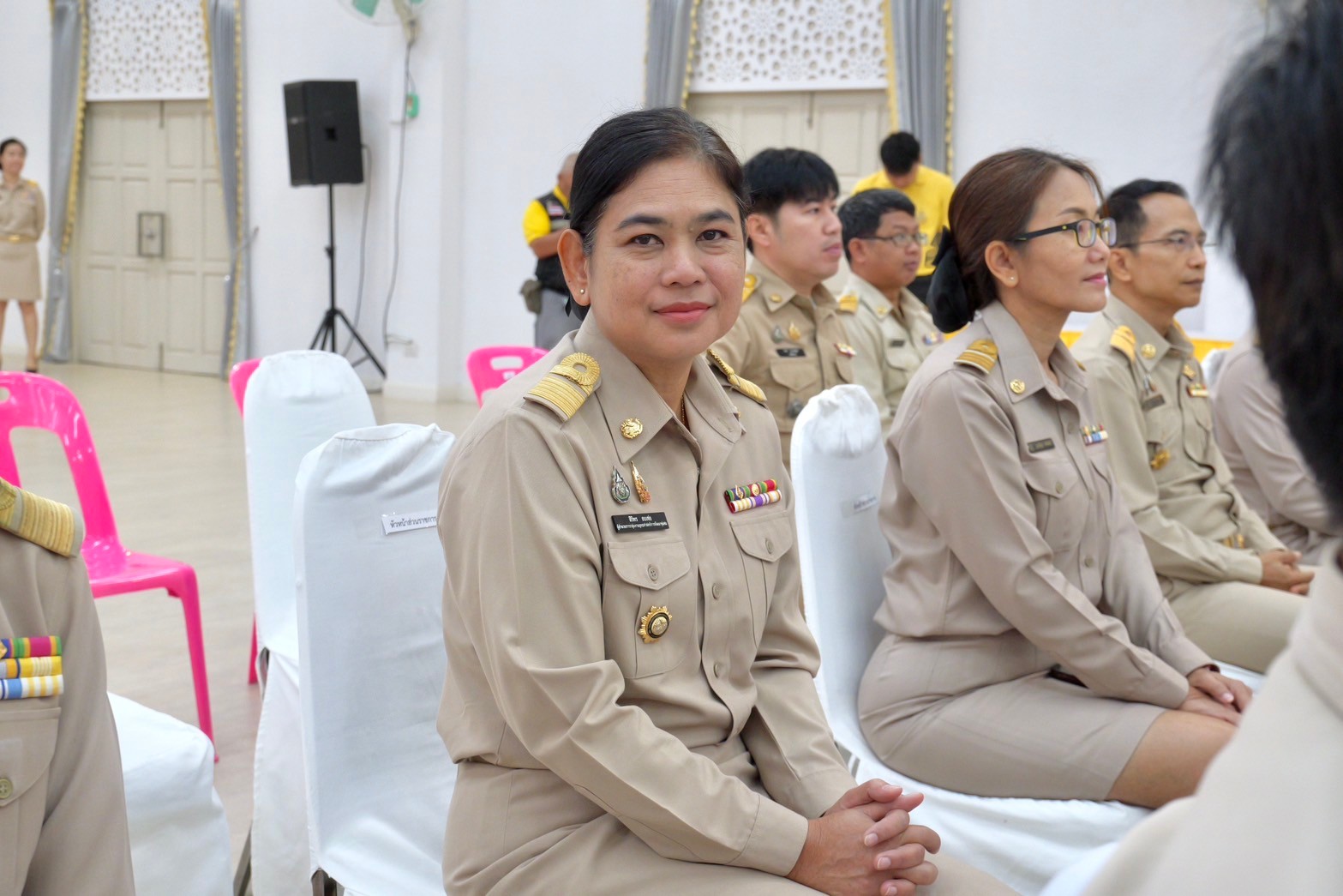 พช.กำแพงเพชร ร่วมพิธีมอบข้าวสารตามโครงการสภาเกษตรกรแห่งชาติ และสภาเกษตรกรจังหวัดร่วมใจภักดิ์ถวายความจงรักภักดี น้อมเกล้าฯ ถวายข้าวสารเพื่อถวายเป็นพระราชกุศล