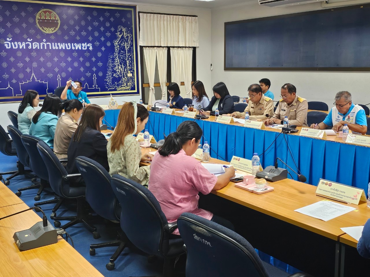 พช.กำแพงเพชร จัดการประชุมคณะอนุกรรมการหนึ่งตำบล หนึ่งผลิตภัณฑ์ ระดับจังหวัด จังหวัดกำแพงเพชร