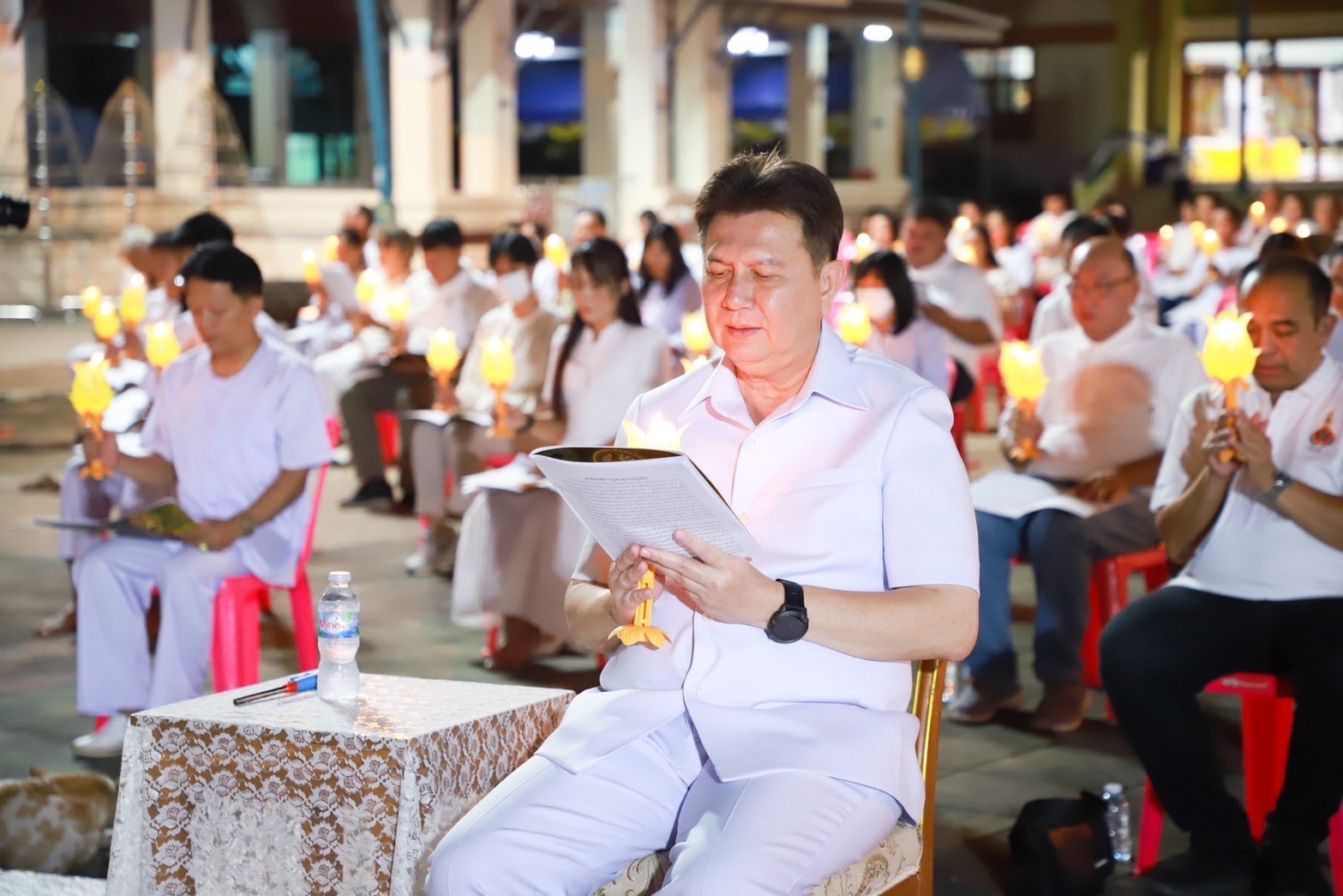 พช.กำแพงเพชร ร่วมกิจกรรมสวดมนต์ธัมมจักกัปปวัตตนสูตรวันอาทิตย์ (ธรรมจักรซันเดย์) และพิธีเจริญจิตตภาวนา เฉลิมพระเกียรติ และถวายพระพรชัยมงคล แด่สมเด็จพระเจ้าลูกเธอ เจ้าฟ้าพัชรกิติยาภาฯ