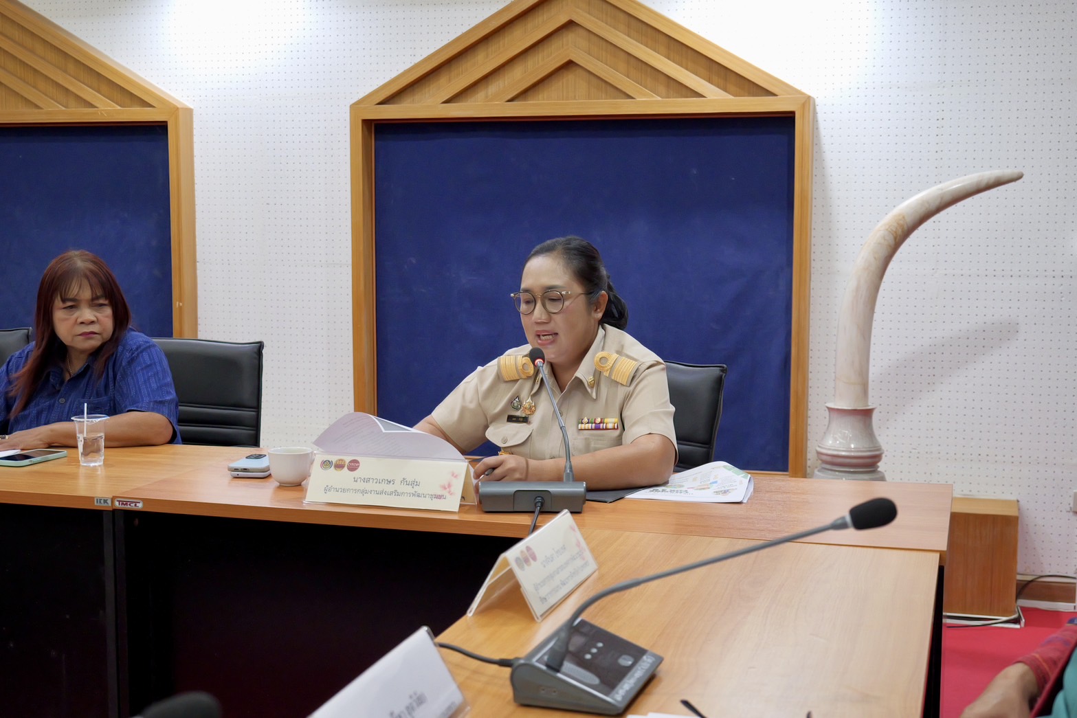 พช.กำแพงเพชร จัดการประชุมอาสาพัฒนาชุมชน (ผู้นำ อช.) จังหวัดกำแพงเพชร