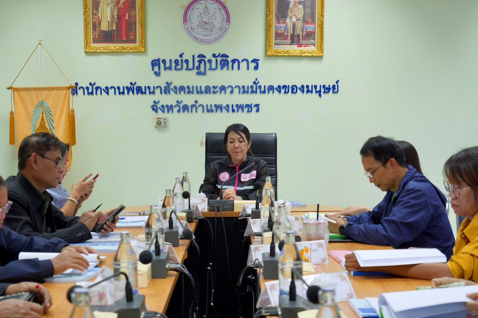 พช.กำแพงเพชร ร่วมการประชุมคณะทำงานพิจารณาวาระการประชุมคณะอนุกรรมการส่งเสริมและพัฒนาคุณภาพชีวิตคนพิการประจำจังหวัดกำแพงเพชร ครั้งที่ 1/2568