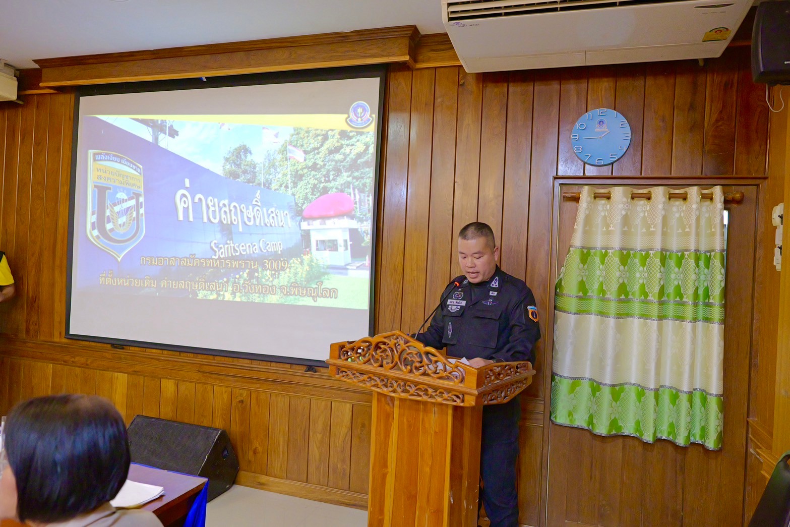 พช.กำแพงเพชร ลงพื้นที่เยี่ยมชมกรมทหารพรานที่ 35 เพื่อรับฟังรับทราบ และข้อเสนอแนะในการบริหารจัดการ แก้ไข ปัญหา และอุปสรรคในการทำงานร่วมกันกับทุกส่วนราชการ