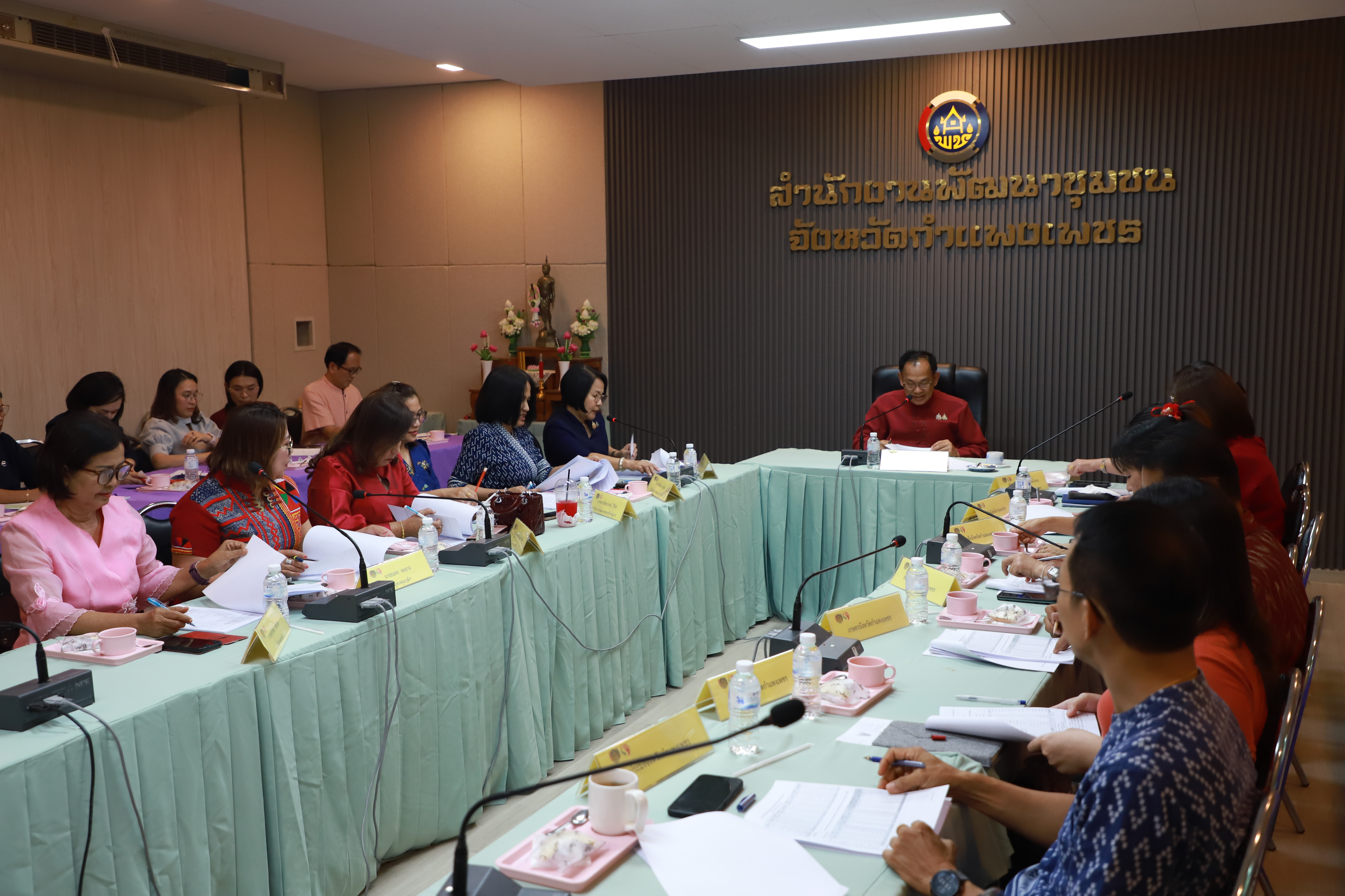 พช.กำแพงเพชร จัดการประชุมคณะอนุกรรมการบริหารกองทุนพัฒนาบทบาทสตรีระดับจังหวัดฯ ครั้งที่ 1/2568