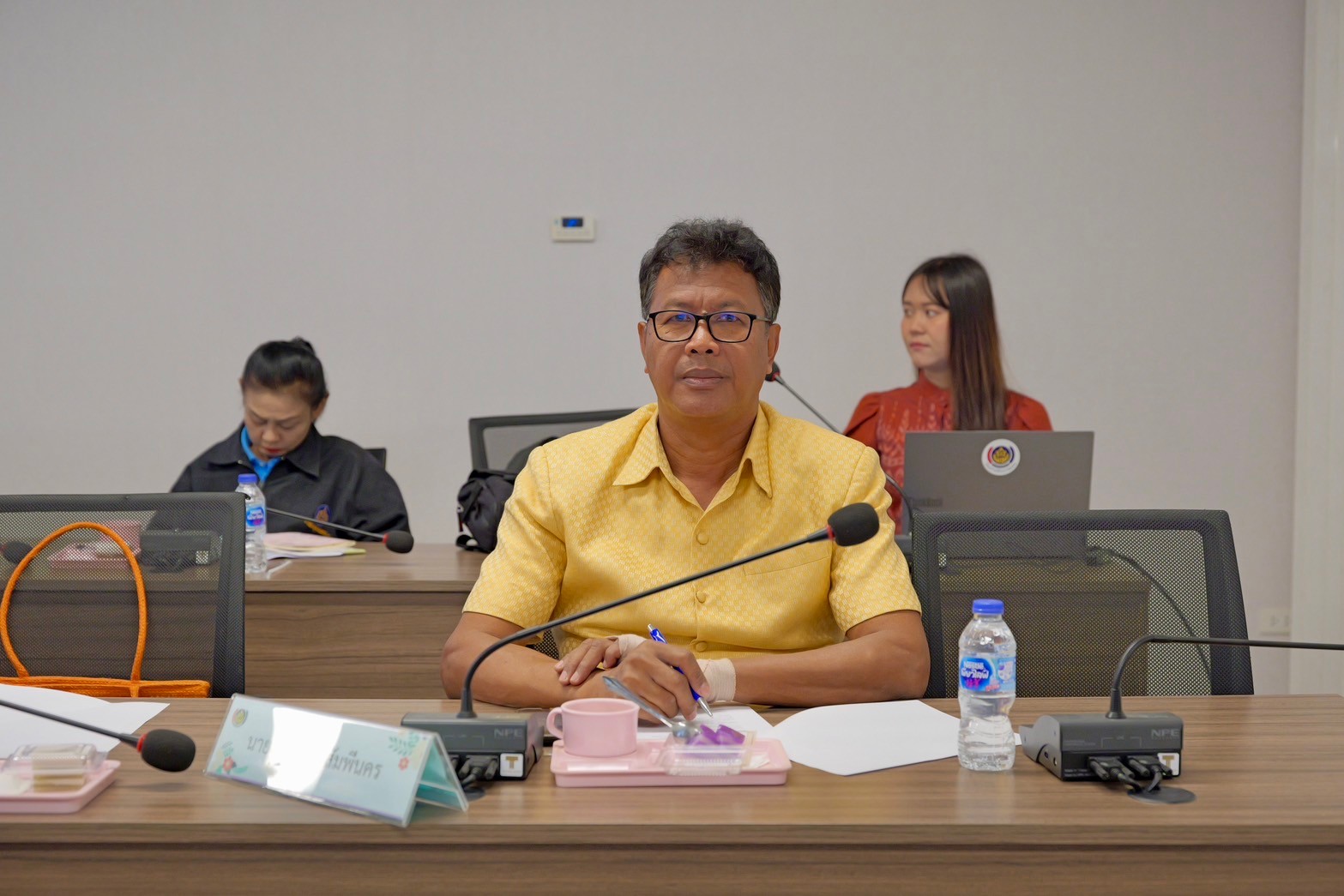 พช.กำแพงเพชร จัดการประชุมคณะกรรมการบริหารศูนย์อำนวยการขจัดความยากจนและพัฒนาคนทุกช่วงวัยอย่างยั่นยืน ตามหลักปรัชญาของเศรษฐกิจพอเพียงจังหวัดกำแพงเพชร (คจพ.จ.)  ครั้งที่ 1/2568