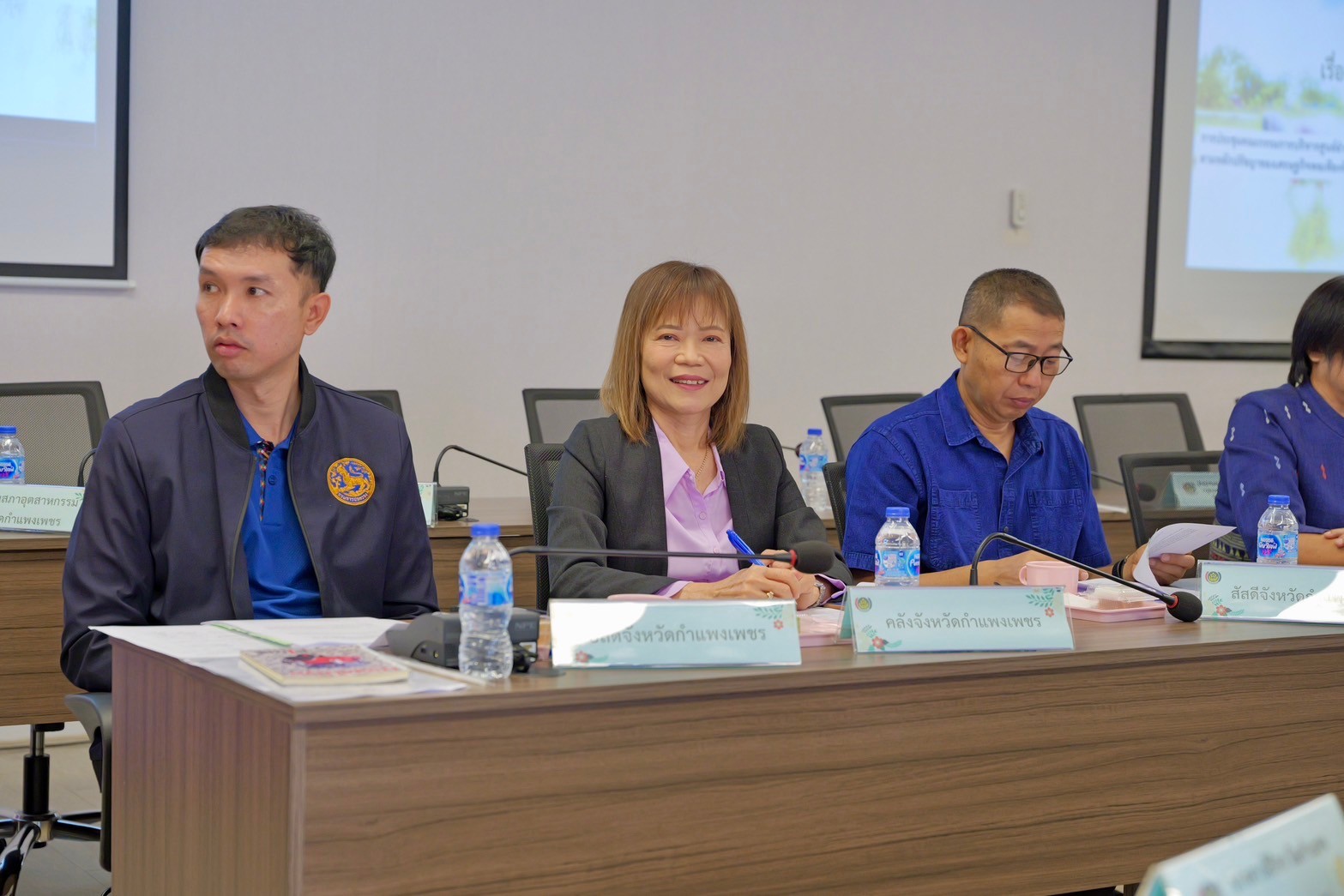 พช.กำแพงเพชร จัดการประชุมคณะกรรมการบริหารศูนย์อำนวยการขจัดความยากจนและพัฒนาคนทุกช่วงวัยอย่างยั่นยืน ตามหลักปรัชญาของเศรษฐกิจพอเพียงจังหวัดกำแพงเพชร (คจพ.จ.)  ครั้งที่ 1/2568