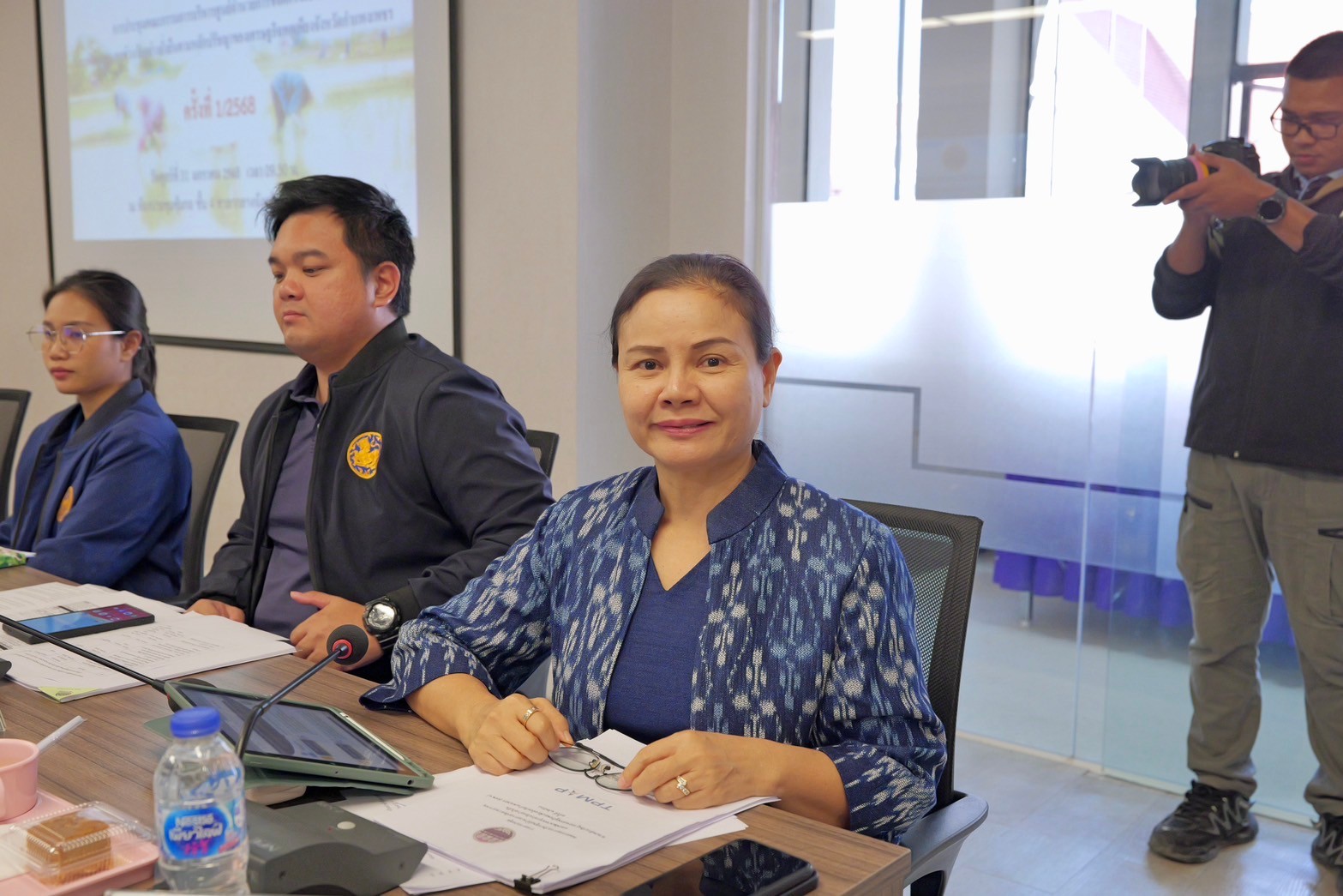 พช.กำแพงเพชร จัดการประชุมคณะกรรมการบริหารศูนย์อำนวยการขจัดความยากจนและพัฒนาคนทุกช่วงวัยอย่างยั่นยืน ตามหลักปรัชญาของเศรษฐกิจพอเพียงจังหวัดกำแพงเพชร (คจพ.จ.)  ครั้งที่ 1/2568