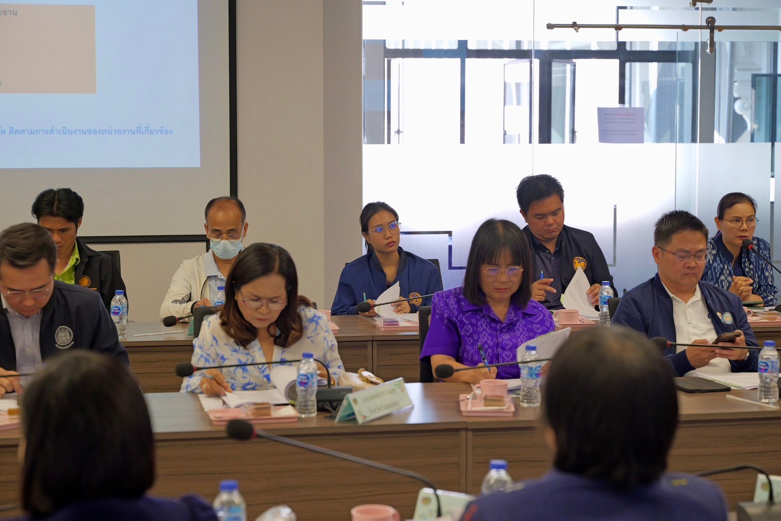 พช.กำแพงเพชร จัดการประชุมคณะกรรมการบริหารศูนย์อำนวยการขจัดความยากจนและพัฒนาคนทุกช่วงวัยอย่างยั่นยืน ตามหลักปรัชญาของเศรษฐกิจพอเพียงจังหวัดกำแพงเพชร (คจพ.จ.)  ครั้งที่ 1/2568