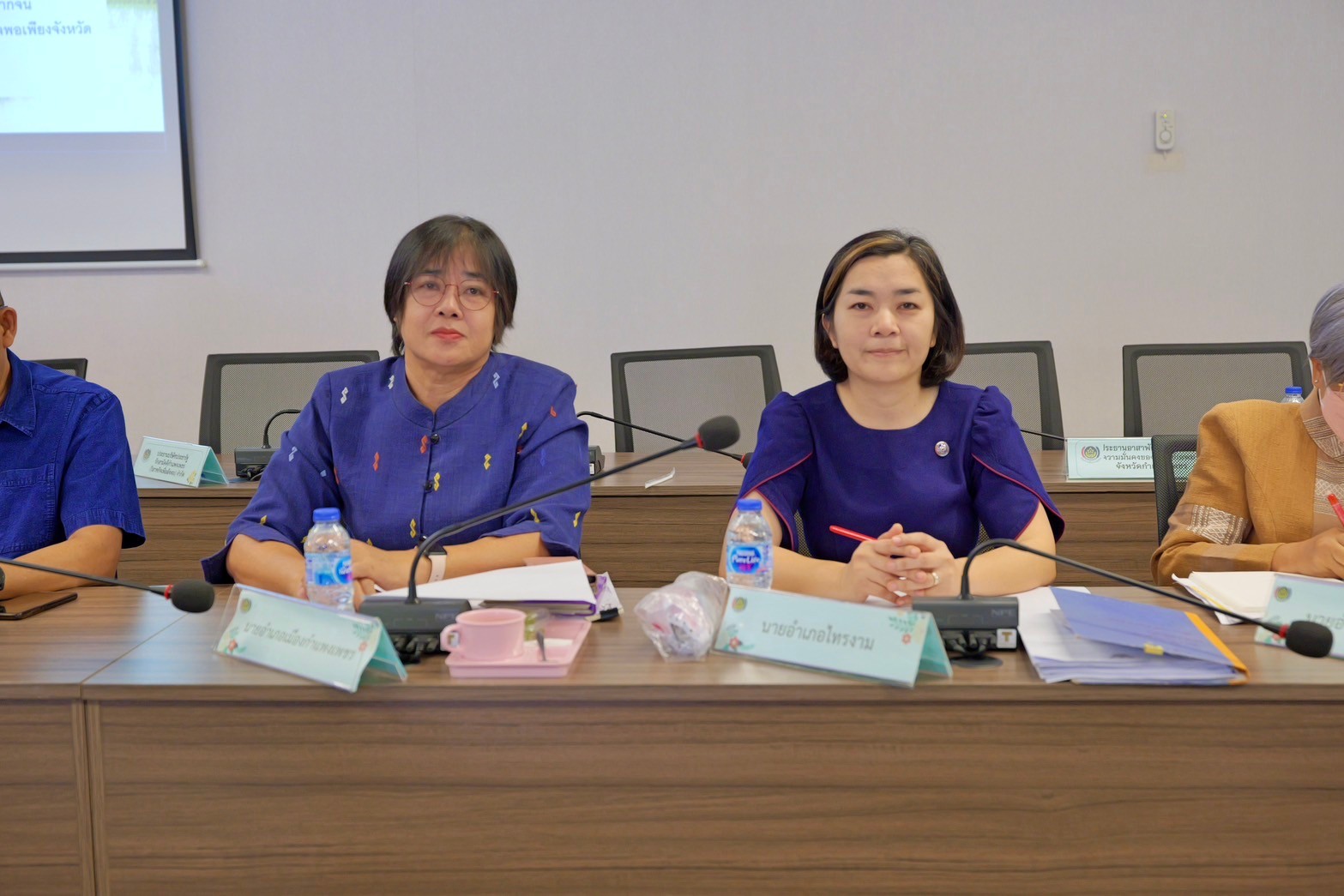 พช.กำแพงเพชร จัดการประชุมคณะกรรมการบริหารศูนย์อำนวยการขจัดความยากจนและพัฒนาคนทุกช่วงวัยอย่างยั่นยืน ตามหลักปรัชญาของเศรษฐกิจพอเพียงจังหวัดกำแพงเพชร (คจพ.จ.)  ครั้งที่ 1/2568