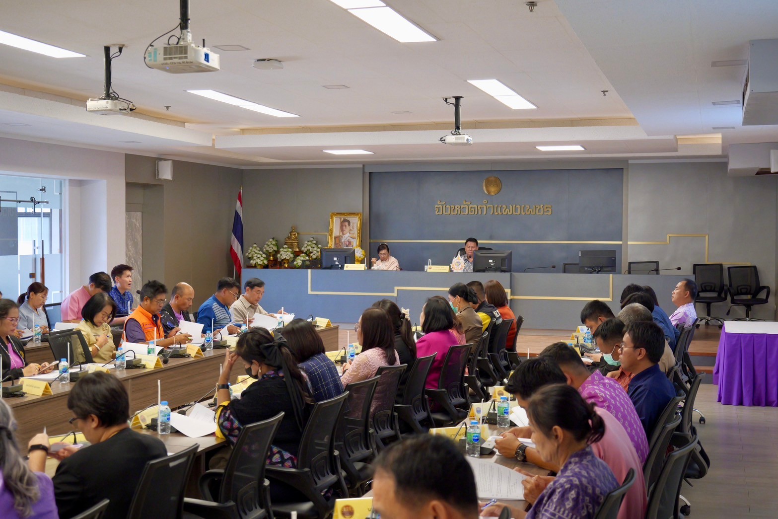 พช.กำแพงเพชร ร่วมการประชุมคณะกรรมการจัดงานวันเด็กและเยาวชนแห่งชาติ จังหวัดกำแพงเพชร ประจำปี 2568