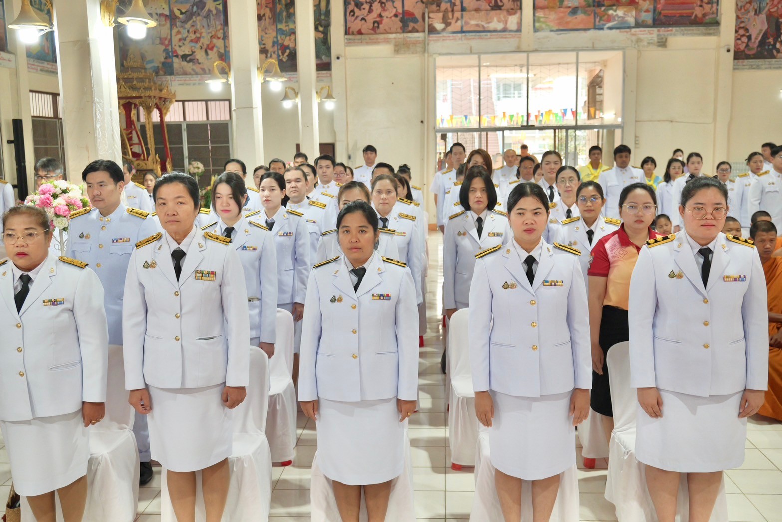 พช.กำแพงเพชร ร่วมพิธีทำบุญตักบาตรถวายพระราชกุศล เฉลิมพระเกียรติ สมเด็จพระเจ้าลูกเธอ เจ้าฟ้าสิริวัณณวรี นารีรัตนราชกัญญา เนื่องในโอกาสวันคล้ายวันประสูติ 8 มกราคม 2568
