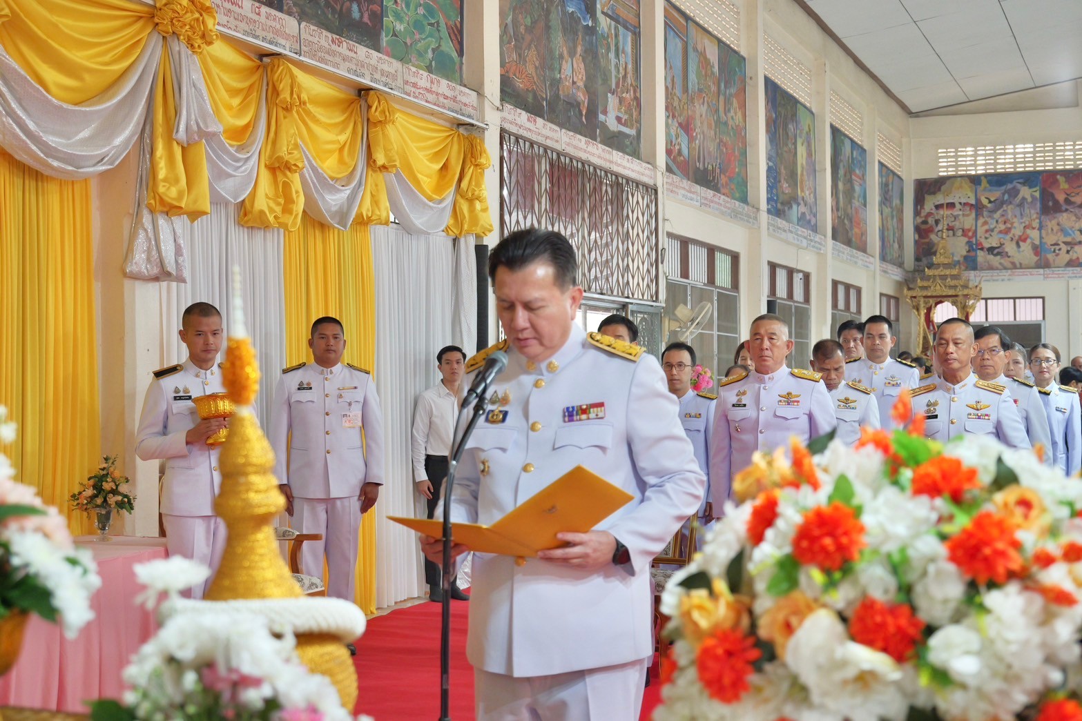 พช.กำแพงเพชร ร่วมพิธีทำบุญตักบาตรถวายพระราชกุศล เฉลิมพระเกียรติ สมเด็จพระเจ้าลูกเธอ เจ้าฟ้าสิริวัณณวรี นารีรัตนราชกัญญา เนื่องในโอกาสวันคล้ายวันประสูติ 8 มกราคม 2568