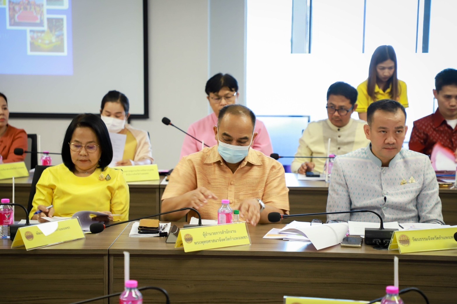 พช.กำแพงเพชร ร่วมการประชุมคณะกรรมการอำนวยการ คณะกรรมการจัดงาน และคณะทำงานจัดงานประเพณี “นบพระ-เล่นเพลง และงานกาชาดจังหวัดกำแพงเพชร” ประจำปี พ.ศ. 2568