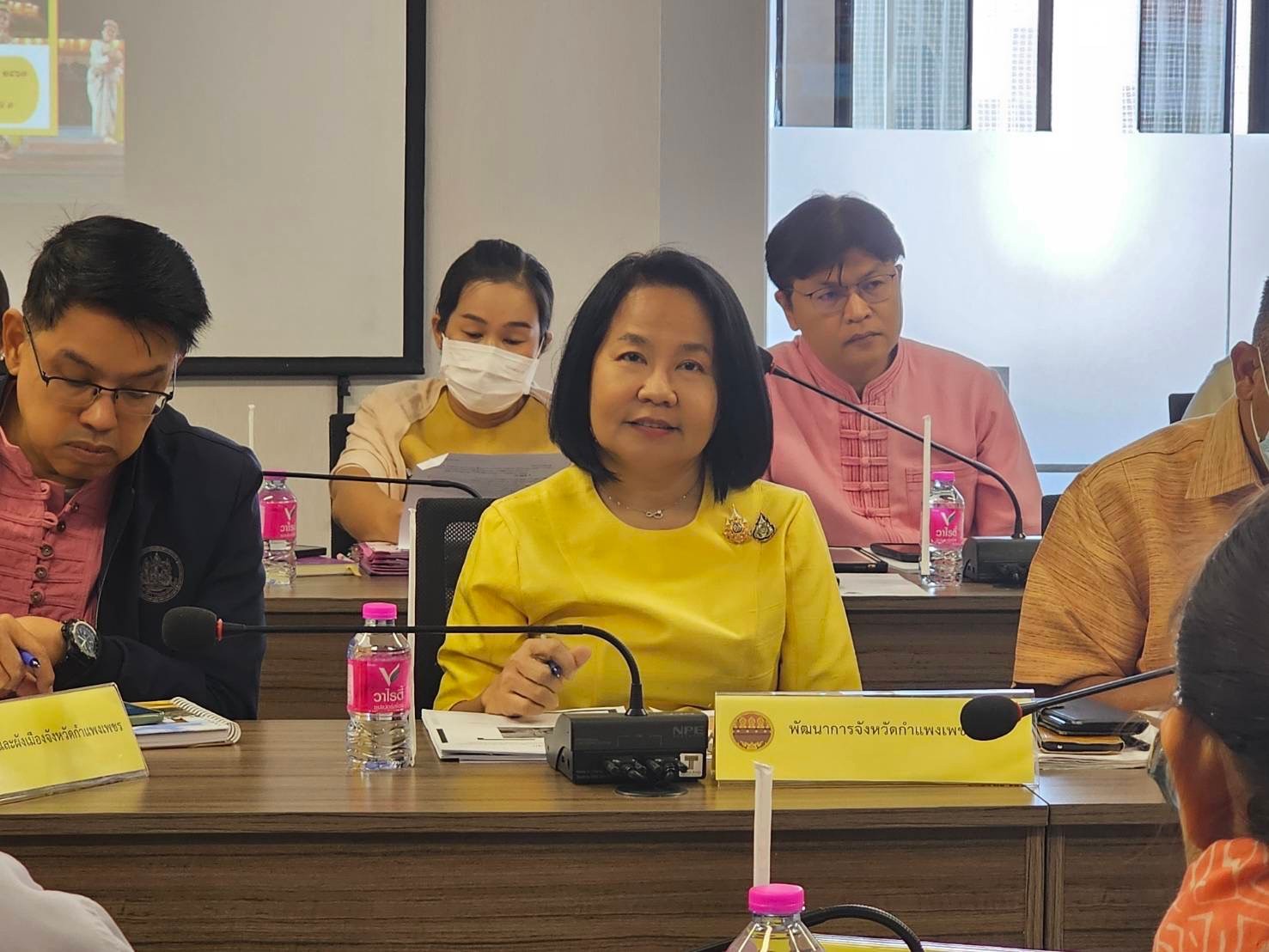 พช.กำแพงเพชร ร่วมการประชุมคณะกรรมการอำนวยการ คณะกรรมการจัดงาน และคณะทำงานจัดงานประเพณี “นบพระ-เล่นเพลง และงานกาชาดจังหวัดกำแพงเพชร” ประจำปี พ.ศ. 2568