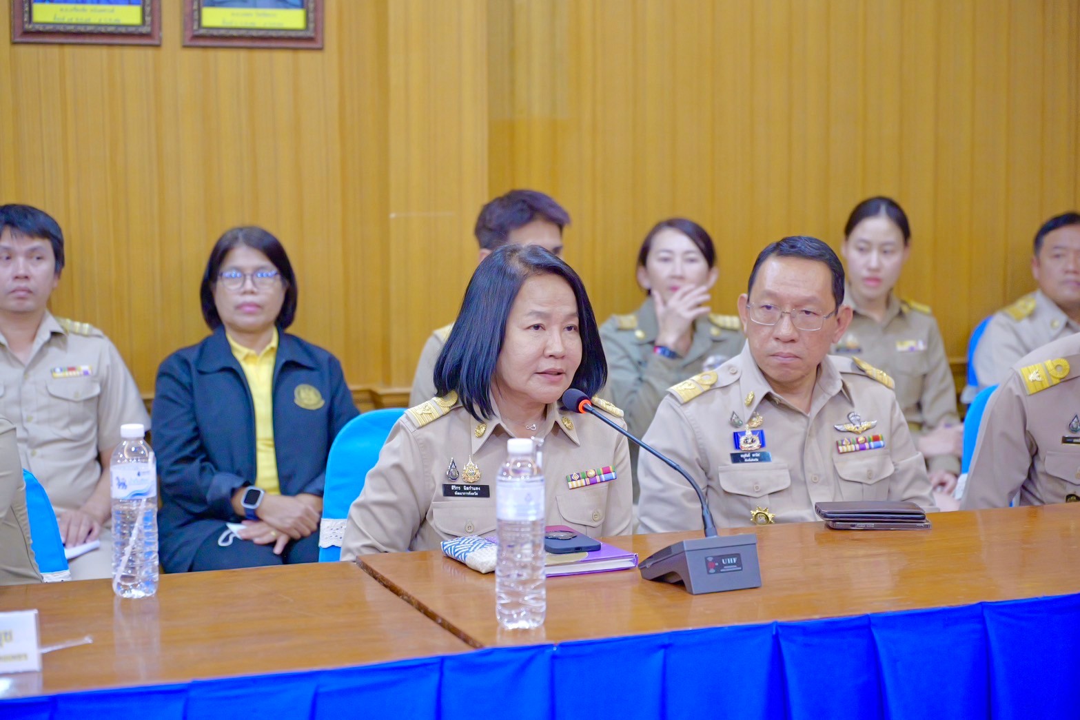 พช.กำแพงเพชร ลงพื้นที่เยี่ยมชมกรมทหารพรานที่ 35 เพื่อรับฟังรับทราบ และข้อเสนอแนะในการบริหารจัดการ แก้ไข ปัญหา และอุปสรรคในการทำงานร่วมกันกับทุกส่วนราชการ