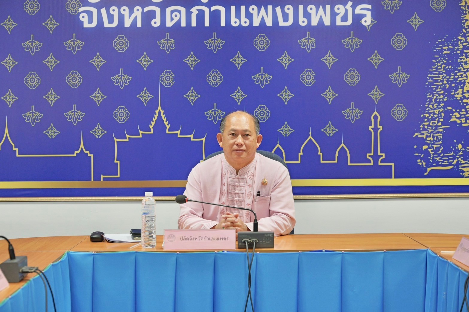 พช.กำแพงเพชร เข้าร่วมการประชุมศูนย์ปฏิบัติการติดตามเร่งรัดการบำบัดรักษา ฟื้นฟูสภาพทางสังคม ป้องกันและปราบปรามยาเสพติด ครั้งที่ 2/2568