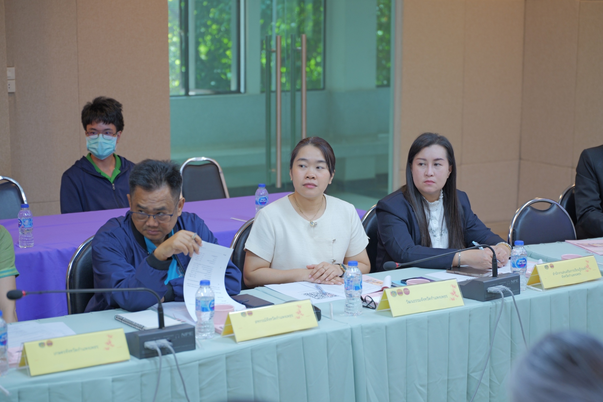 พช.กำแพงเพชร จัดการประชุมคณะกรรมการเครือข่ายองค์ความรู้ (Knowledge-Based OTOP : KBO) จังหวัดกำแพงเพชร ครั้งที่ 1/2568
