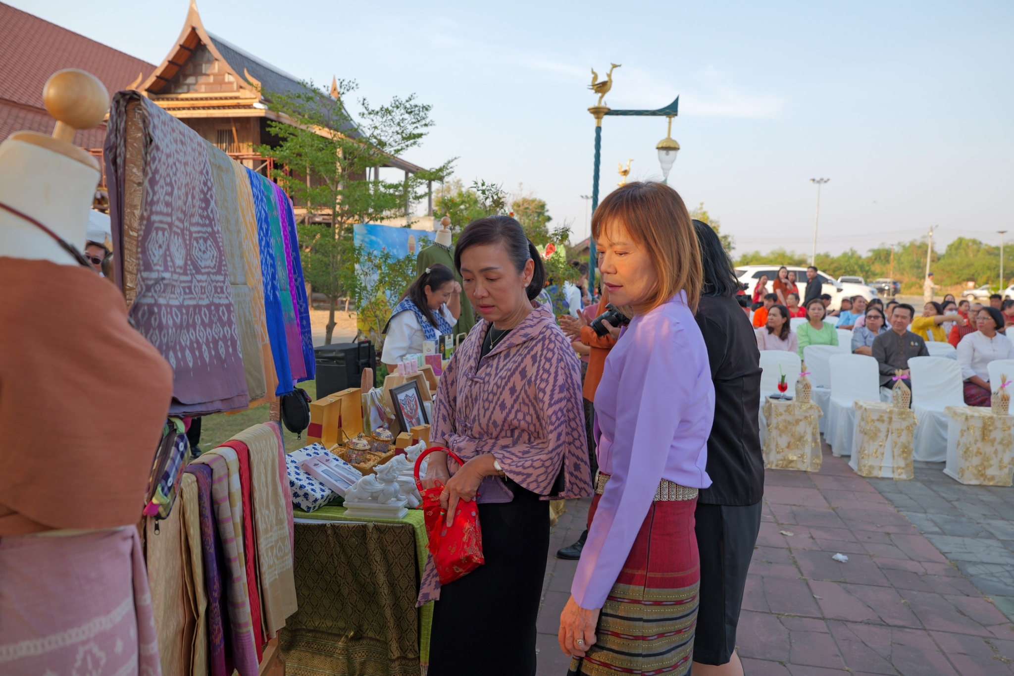 พช.กำแพงเพชร ร่วมการแถลงข่าวงานประเพณีนบพระ-เล่นเพลง และงานกาชาดจังหวัดกำแพงเพชร ประจำปี พ.ศ.2568