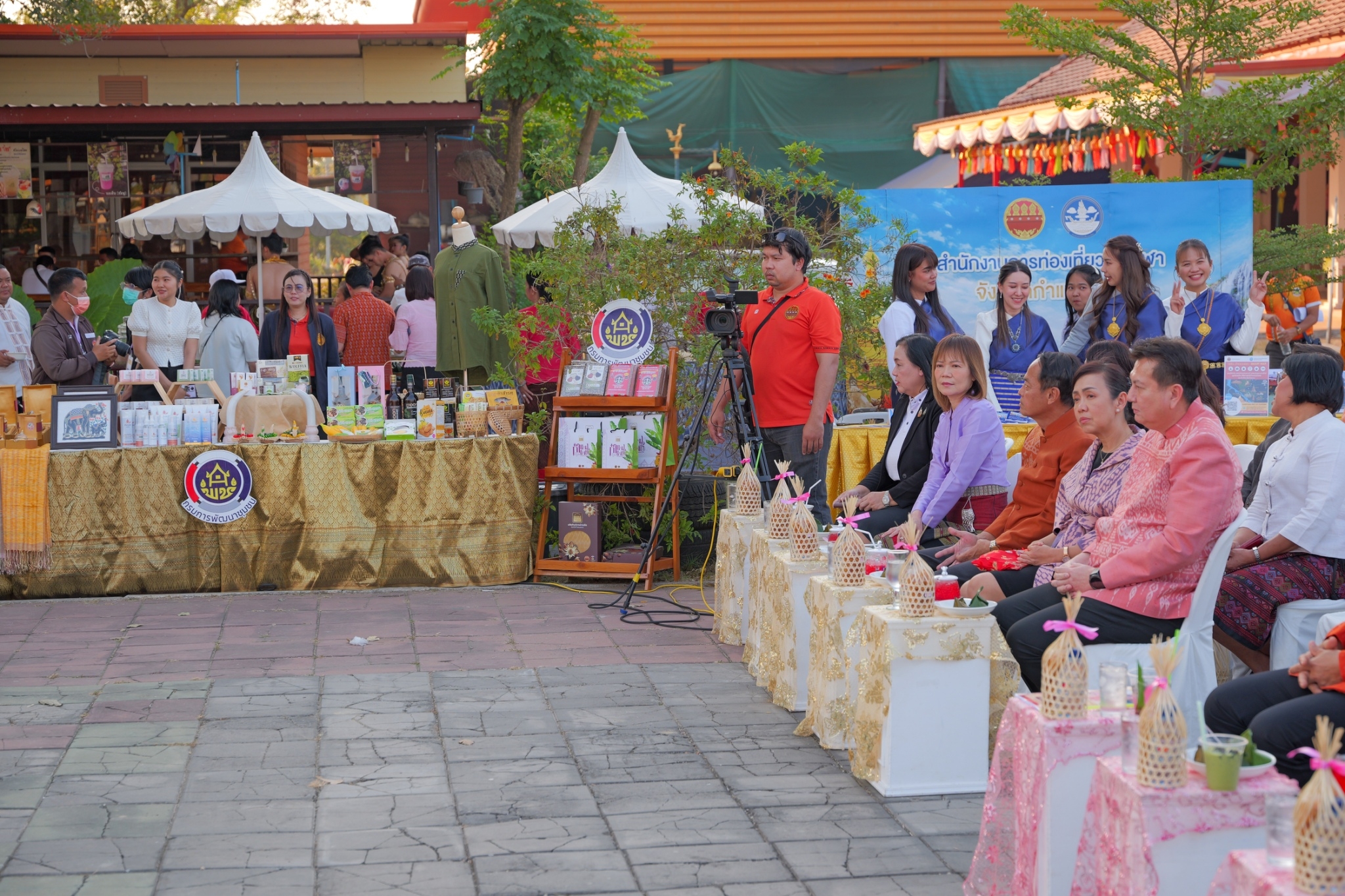 พช.กำแพงเพชร ร่วมการแถลงข่าวงานประเพณีนบพระ-เล่นเพลง และงานกาชาดจังหวัดกำแพงเพชร ประจำปี พ.ศ.2568