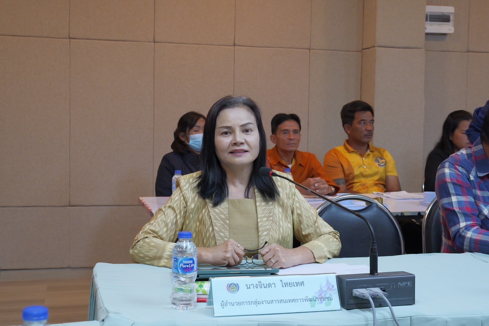พช.กำแพงเพชร จัดการประชุมเชิงปฏิบัติการเพิ่มศักยภาพคณะกรรมการงานทุนชุมชนขับเคลื่อนเศรษฐกิจฐานราก และการเข้าถึงแหล่งทุนของประชาชนในชุมชน