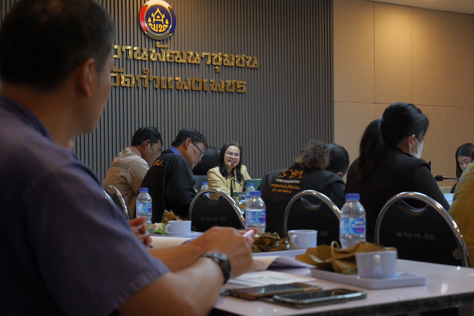 พช.กำแพงเพชร จัดการประชุมเชิงปฏิบัติการเพิ่มศักยภาพคณะกรรมการงานทุนชุมชนขับเคลื่อนเศรษฐกิจฐานราก และการเข้าถึงแหล่งทุนของประชาชนในชุมชน