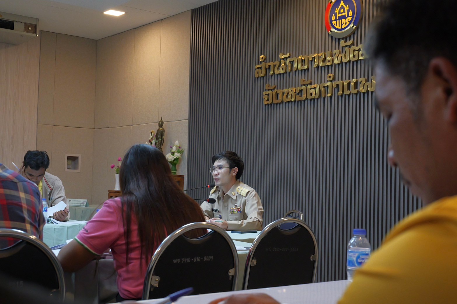 พช.กำแพงเพชร จัดการประชุมเชิงปฏิบัติการเพิ่มศักยภาพคณะกรรมการงานทุนชุมชนขับเคลื่อนเศรษฐกิจฐานราก และการเข้าถึงแหล่งทุนของประชาชนในชุมชน
