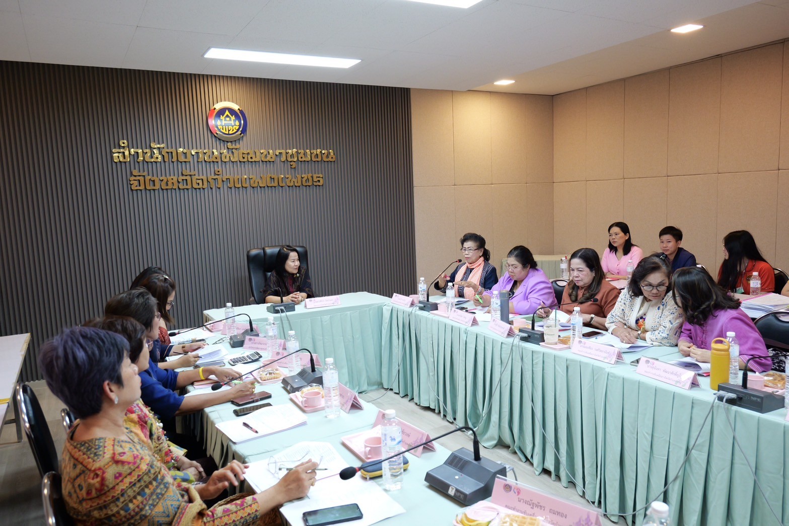 พช.กำแพงเพชร จัดการประชุมคณะทำงานขับเคลื่อนกองทุนพัฒนาบทบาทสตรีจังหวัดกำแพงเพชร ครั้งที่ 1/2568