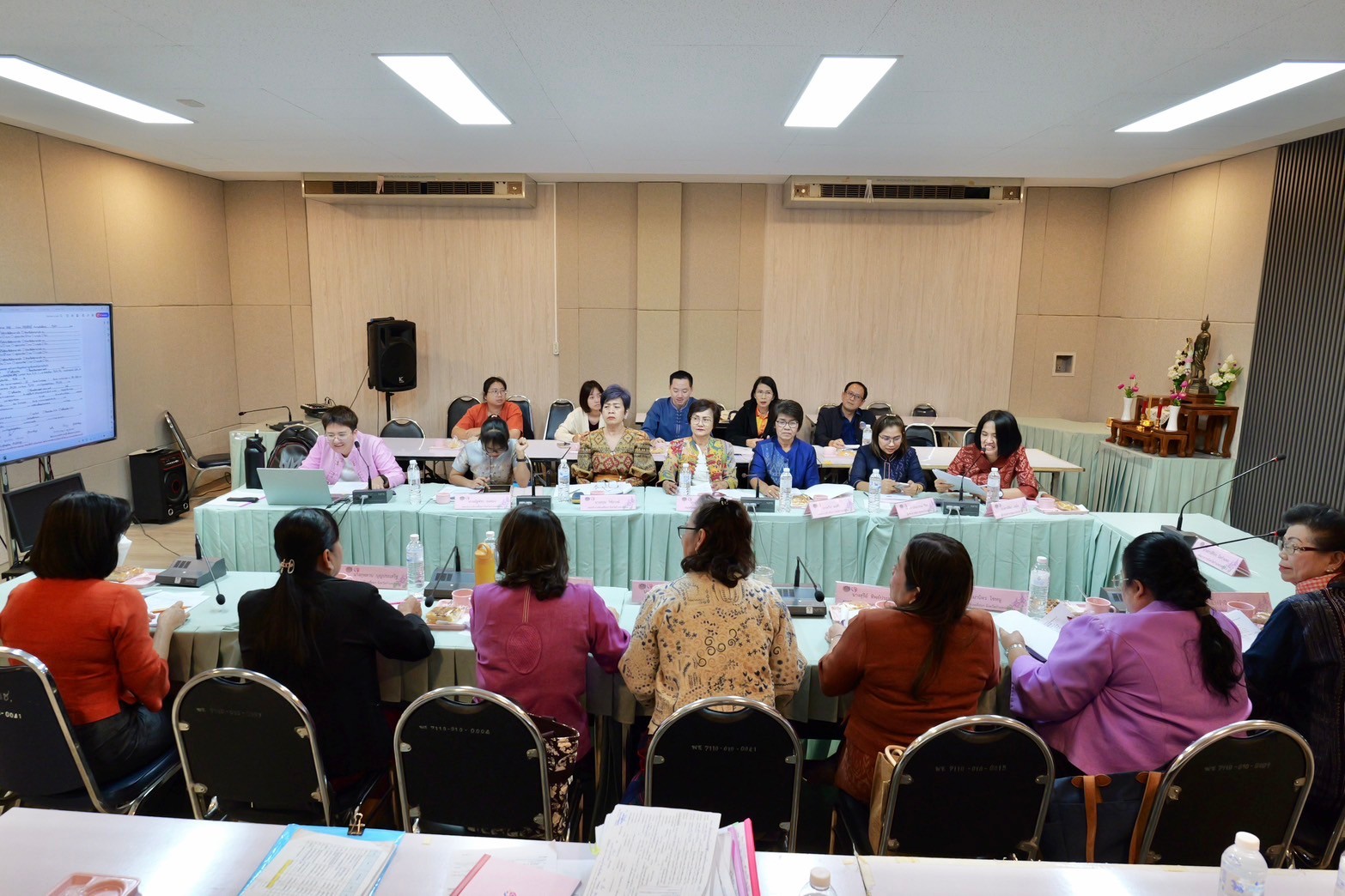 พช.กำแพงเพชร จัดการประชุมคณะทำงานขับเคลื่อนกองทุนพัฒนาบทบาทสตรีจังหวัดกำแพงเพชร ครั้งที่ 1/2568