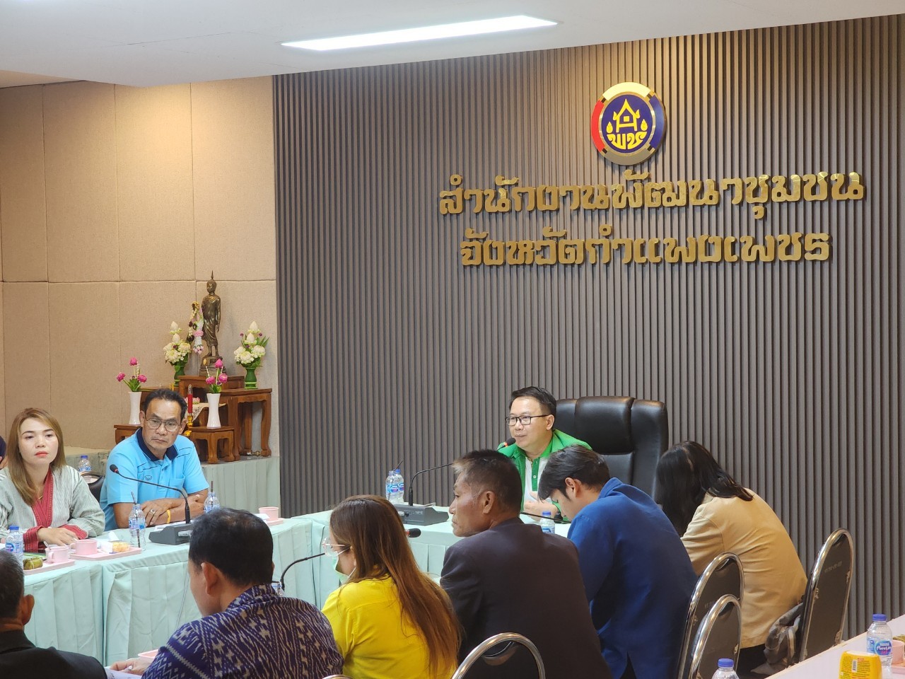 พช.กำแพงเพชร จัดการประชุมเชิงปฏิบัติการเสริมศักยภาพการขับเคลื่อนการออมและการพัฒนาทักษะทางการเงิน
