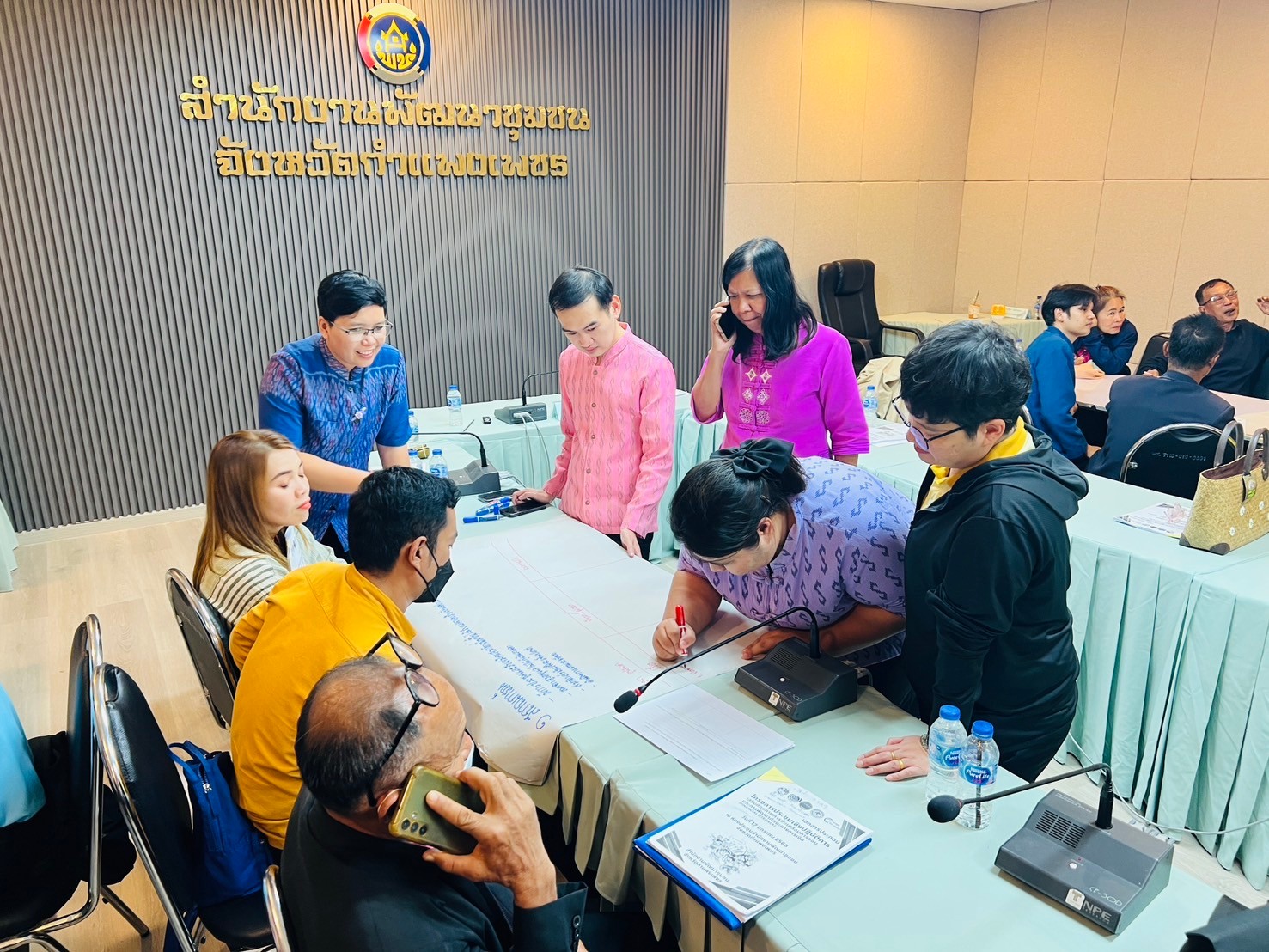 พช.กำแพงเพชร จัดการประชุมเชิงปฏิบัติการเสริมศักยภาพการขับเคลื่อนการออมและการพัฒนาทักษะทางการเงิน