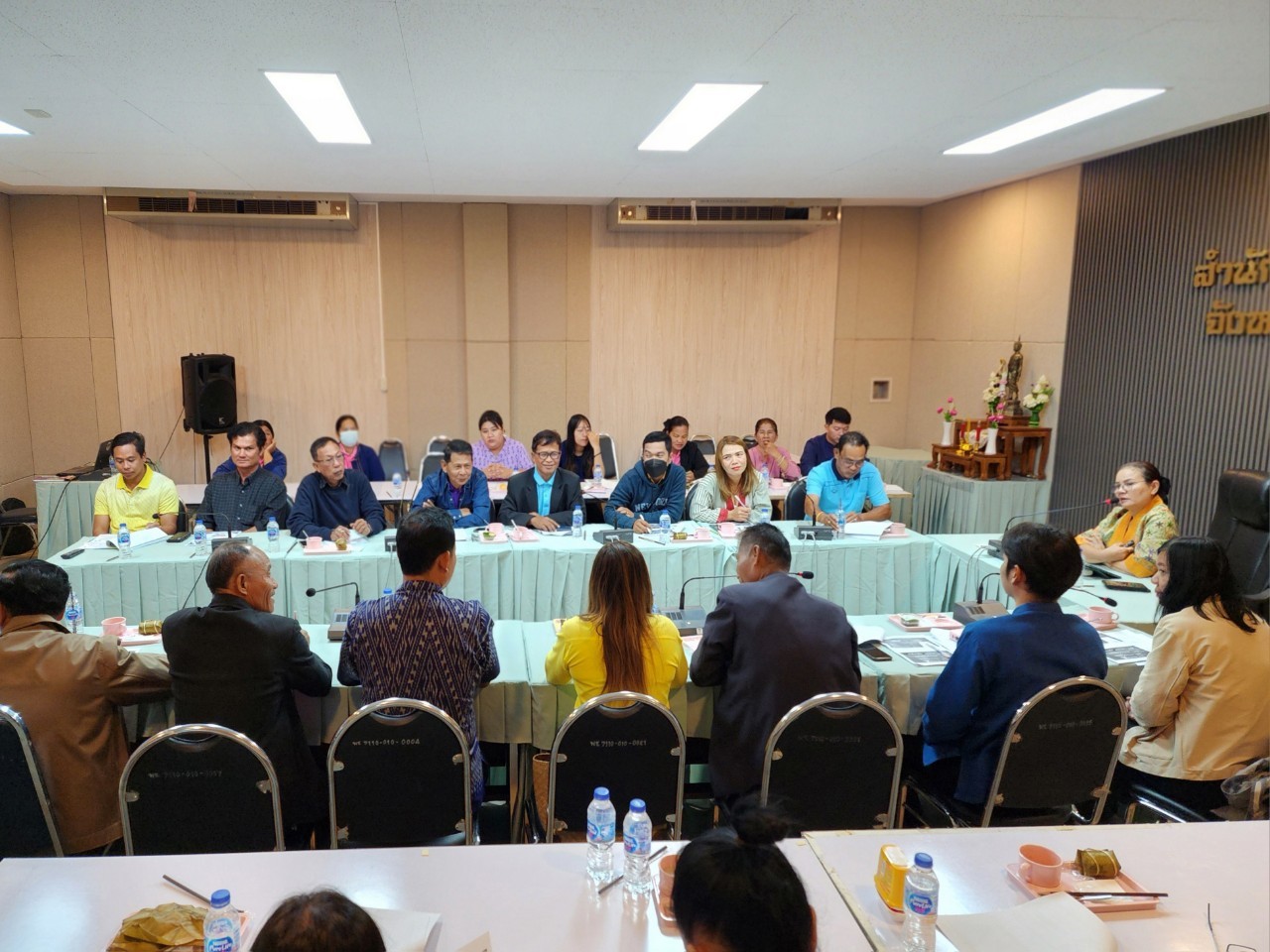 พช.กำแพงเพชร จัดการประชุมเชิงปฏิบัติการเสริมศักยภาพการขับเคลื่อนการออมและการพัฒนาทักษะทางการเงิน