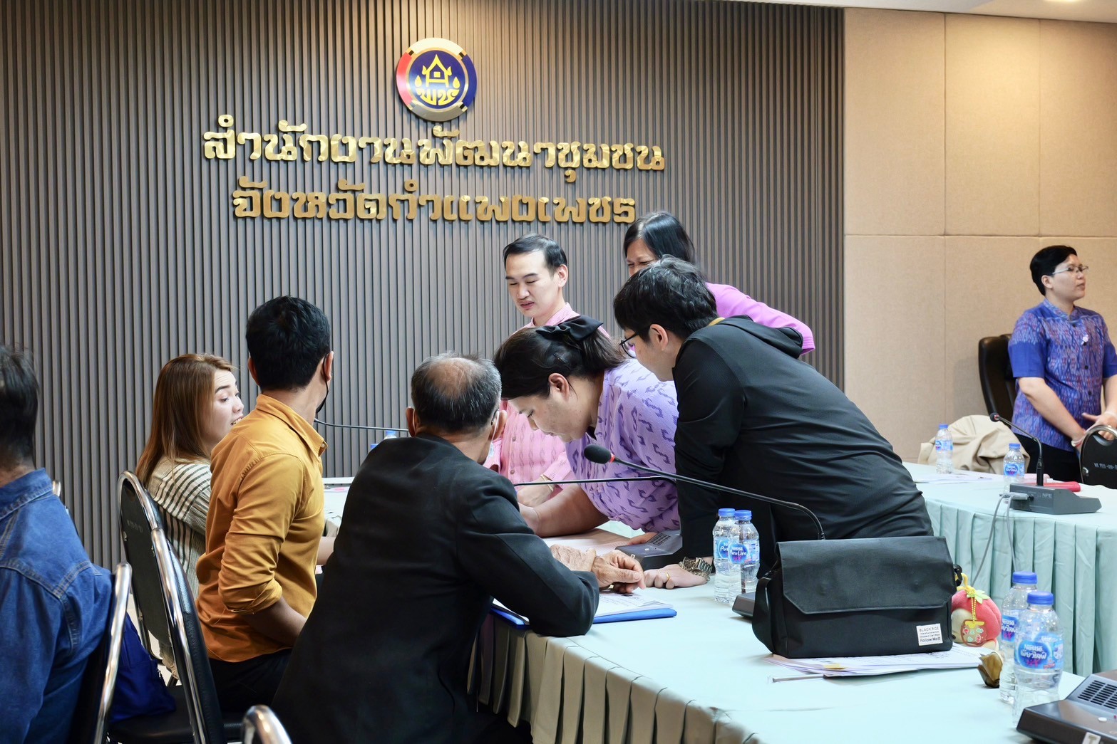 พช.กำแพงเพชร จัดการประชุมเชิงปฏิบัติการเสริมศักยภาพการขับเคลื่อนการออมและการพัฒนาทักษะทางการเงิน
