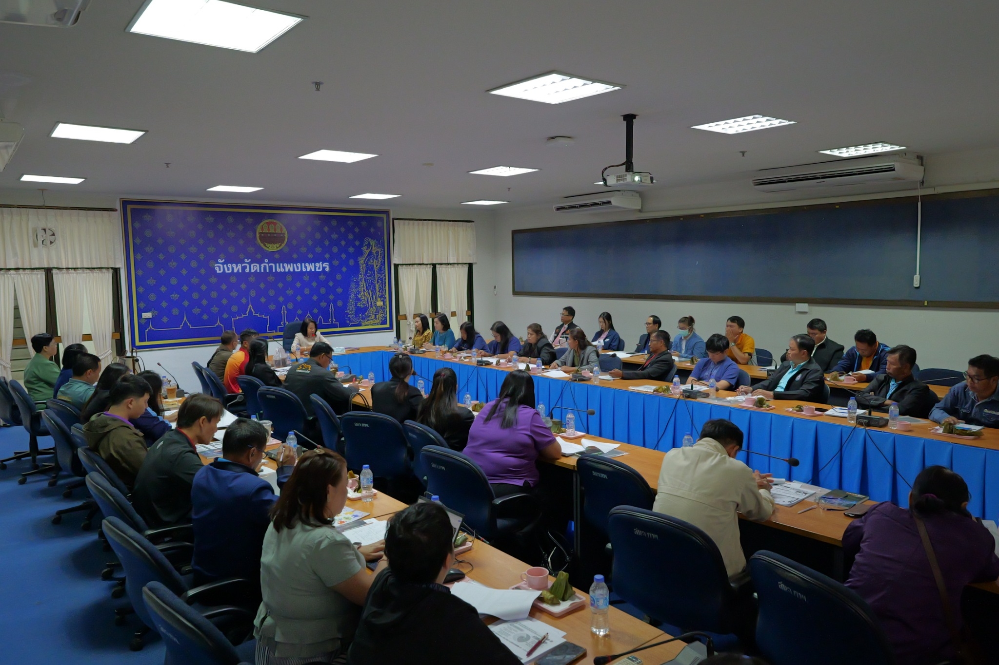 พช.กำแพงเพชร จัดกิจกรรมประชุมเชิงปฏิบัติการเสริมสร้างธรรมาภิบาล โครงการแก้ไขปัญหาความยากจน (กข.คจ.) ระดับจังหวัด