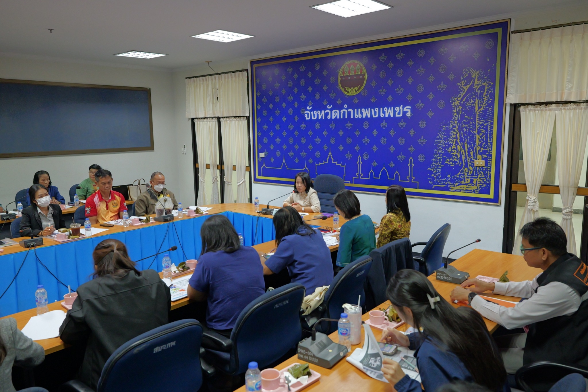 พช.กำแพงเพชร จัดกิจกรรมประชุมเชิงปฏิบัติการเสริมสร้างธรรมาภิบาล โครงการแก้ไขปัญหาความยากจน (กข.คจ.) ระดับจังหวัด